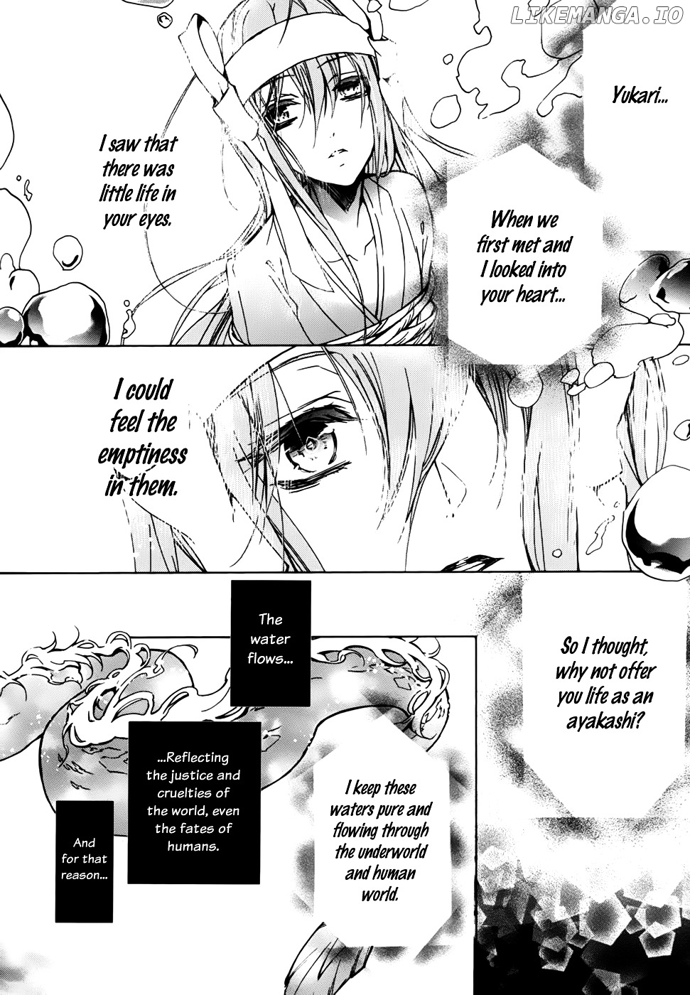 Momochi-san Chi no Ayakashi Ouji chapter 17 - page 27