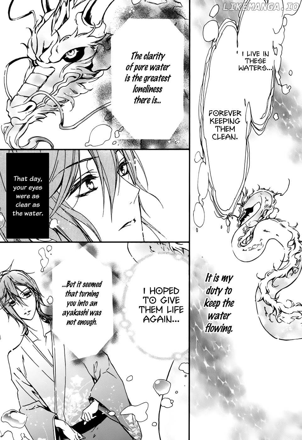 Momochi-san Chi no Ayakashi Ouji chapter 17 - page 28