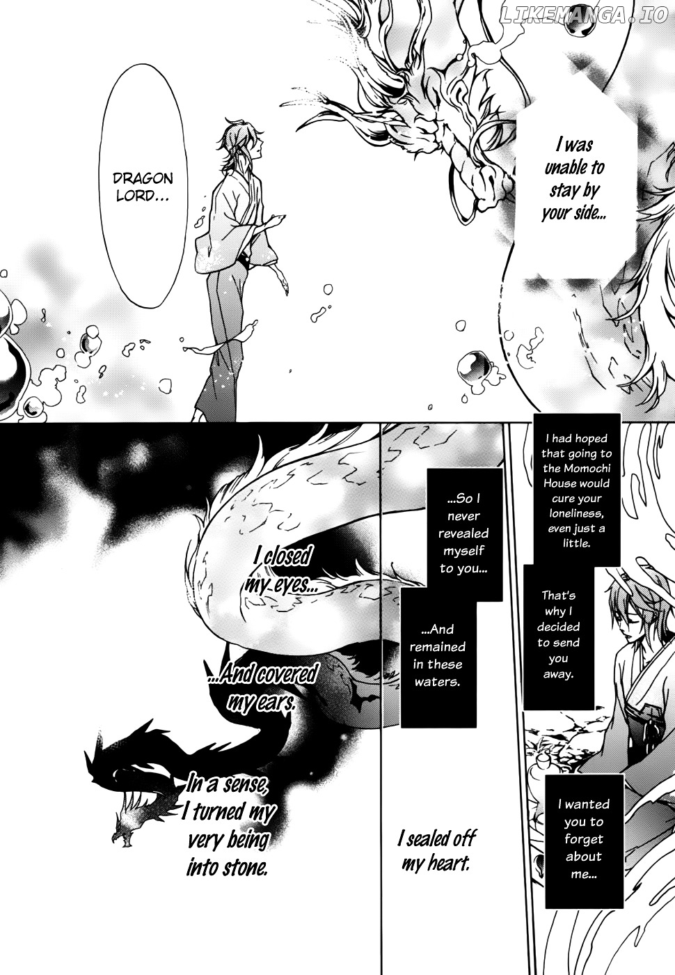Momochi-san Chi no Ayakashi Ouji chapter 17 - page 29