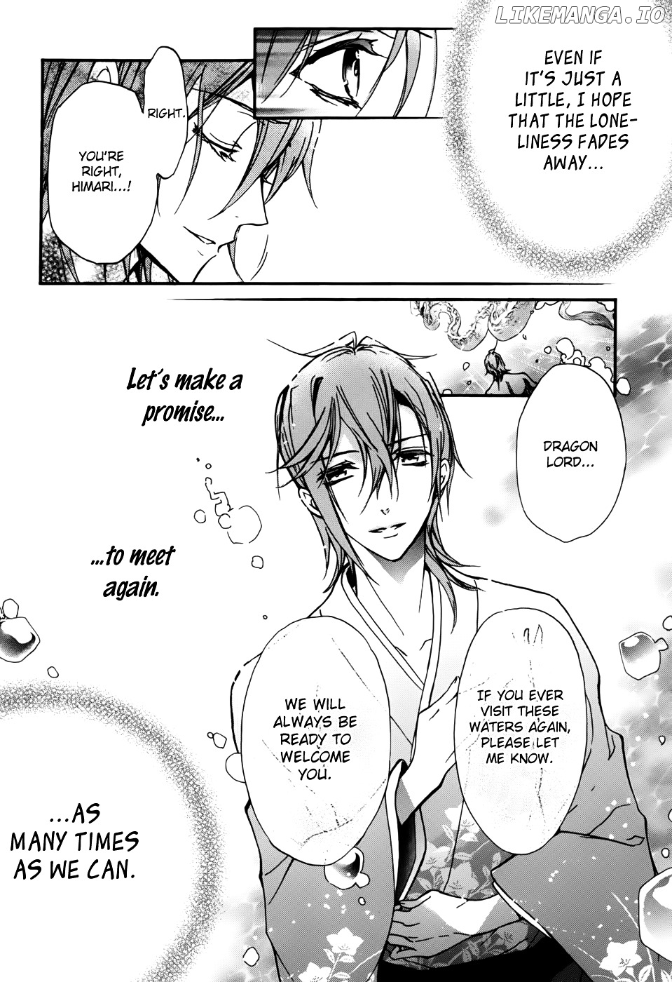 Momochi-san Chi no Ayakashi Ouji chapter 17 - page 33