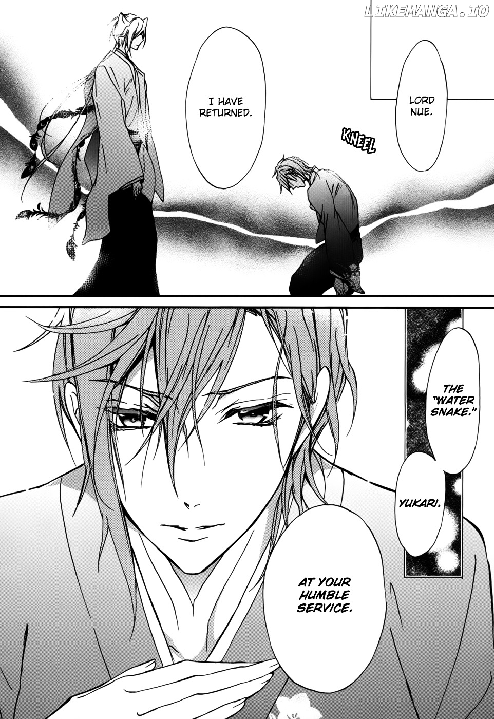 Momochi-san Chi no Ayakashi Ouji chapter 17 - page 36