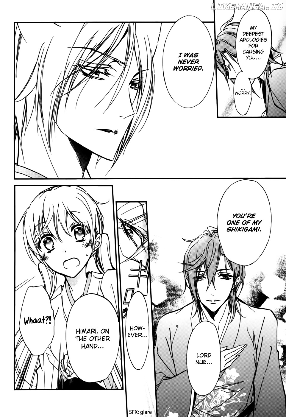Momochi-san Chi no Ayakashi Ouji chapter 17 - page 37