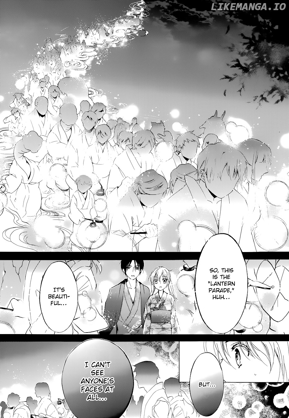 Momochi-san Chi no Ayakashi Ouji chapter 5 - page 14