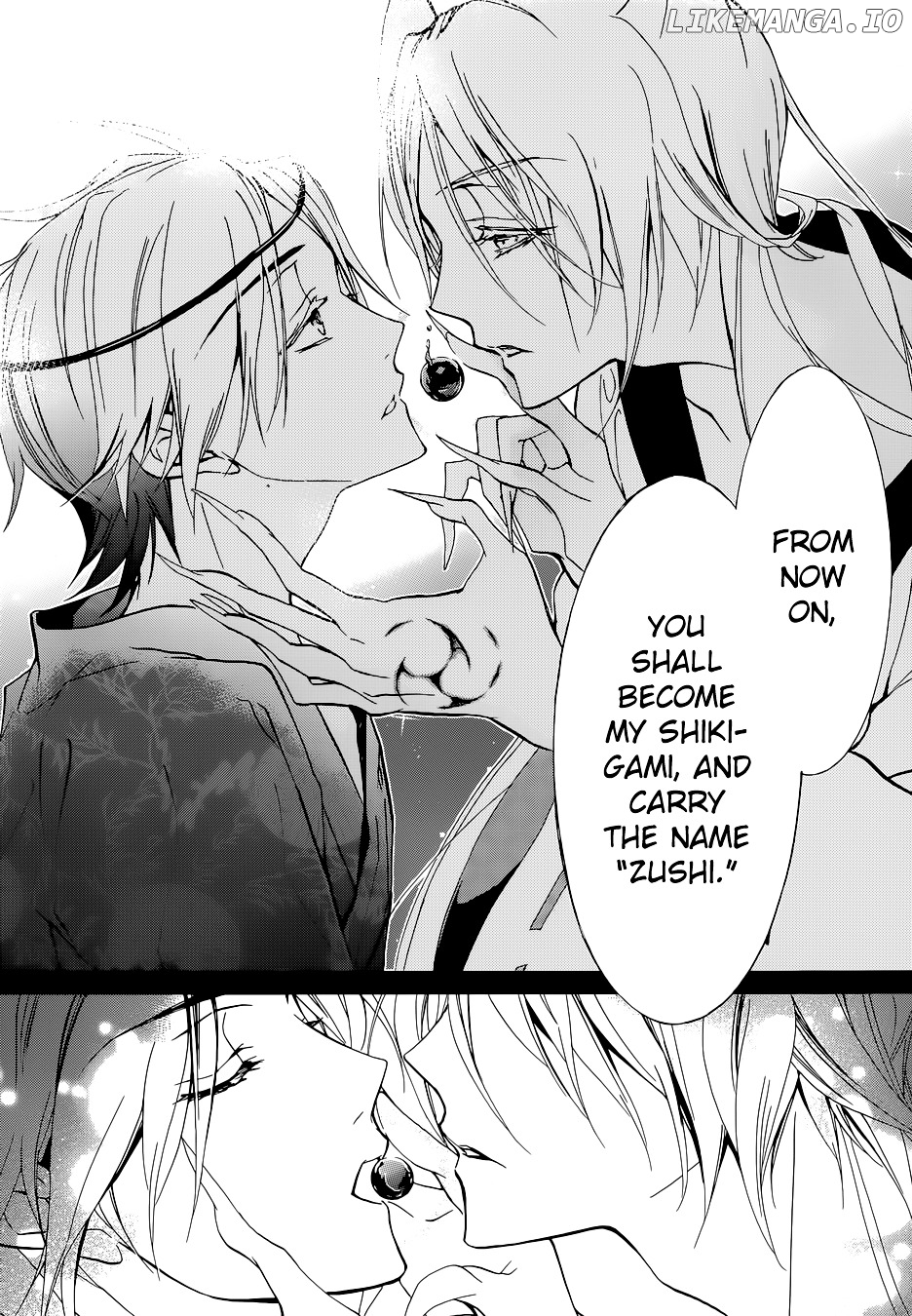 Momochi-san Chi no Ayakashi Ouji chapter 5 - page 24