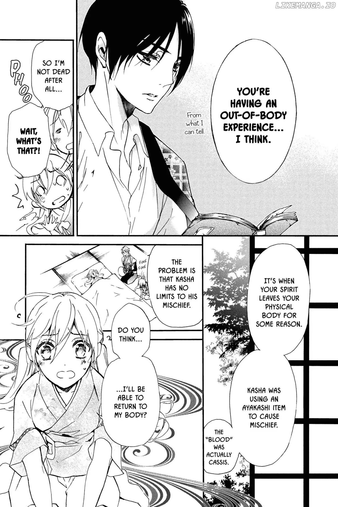Momochi-san Chi no Ayakashi Ouji chapter 47 - page 11