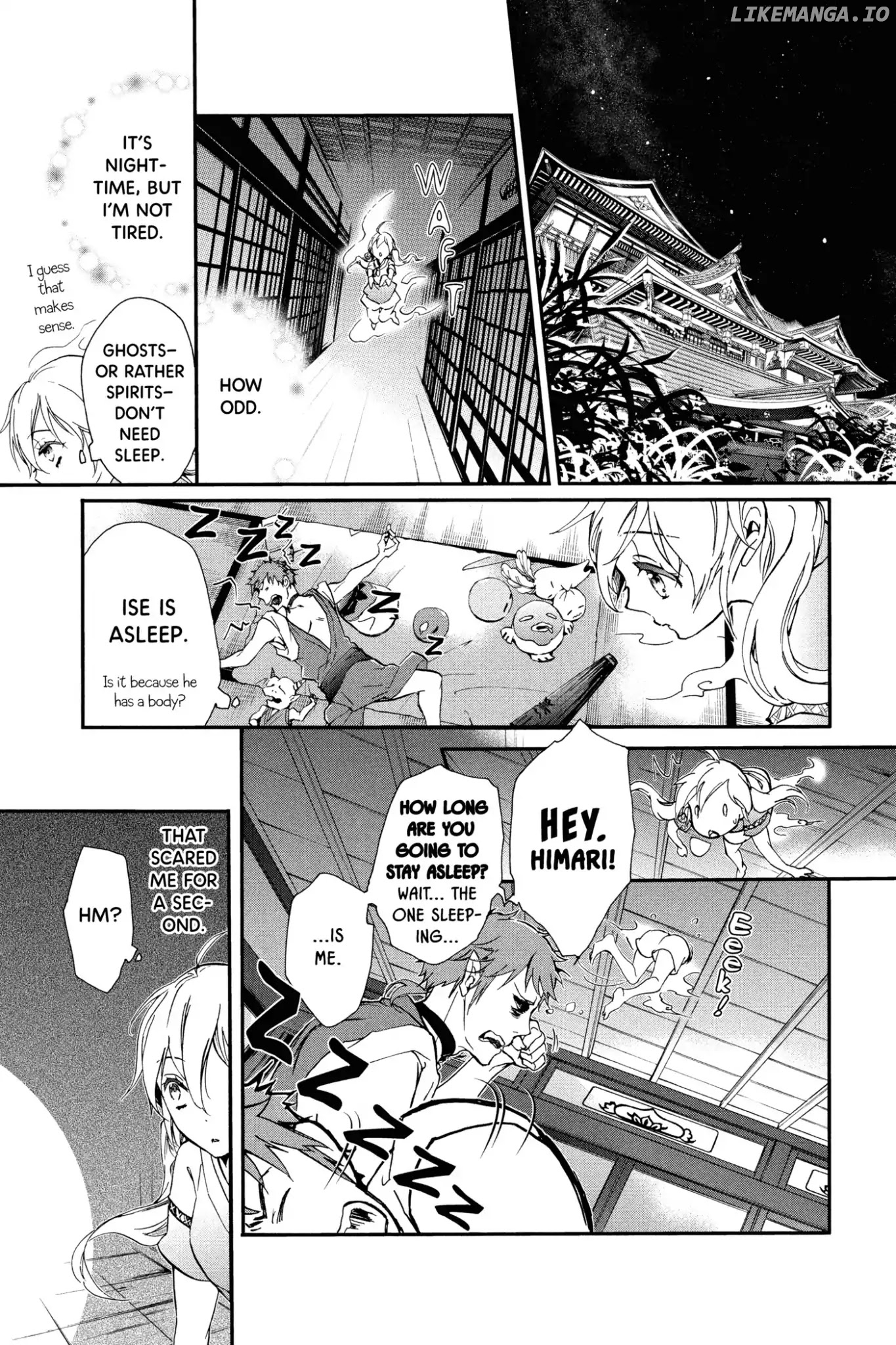 Momochi-san Chi no Ayakashi Ouji chapter 47 - page 17