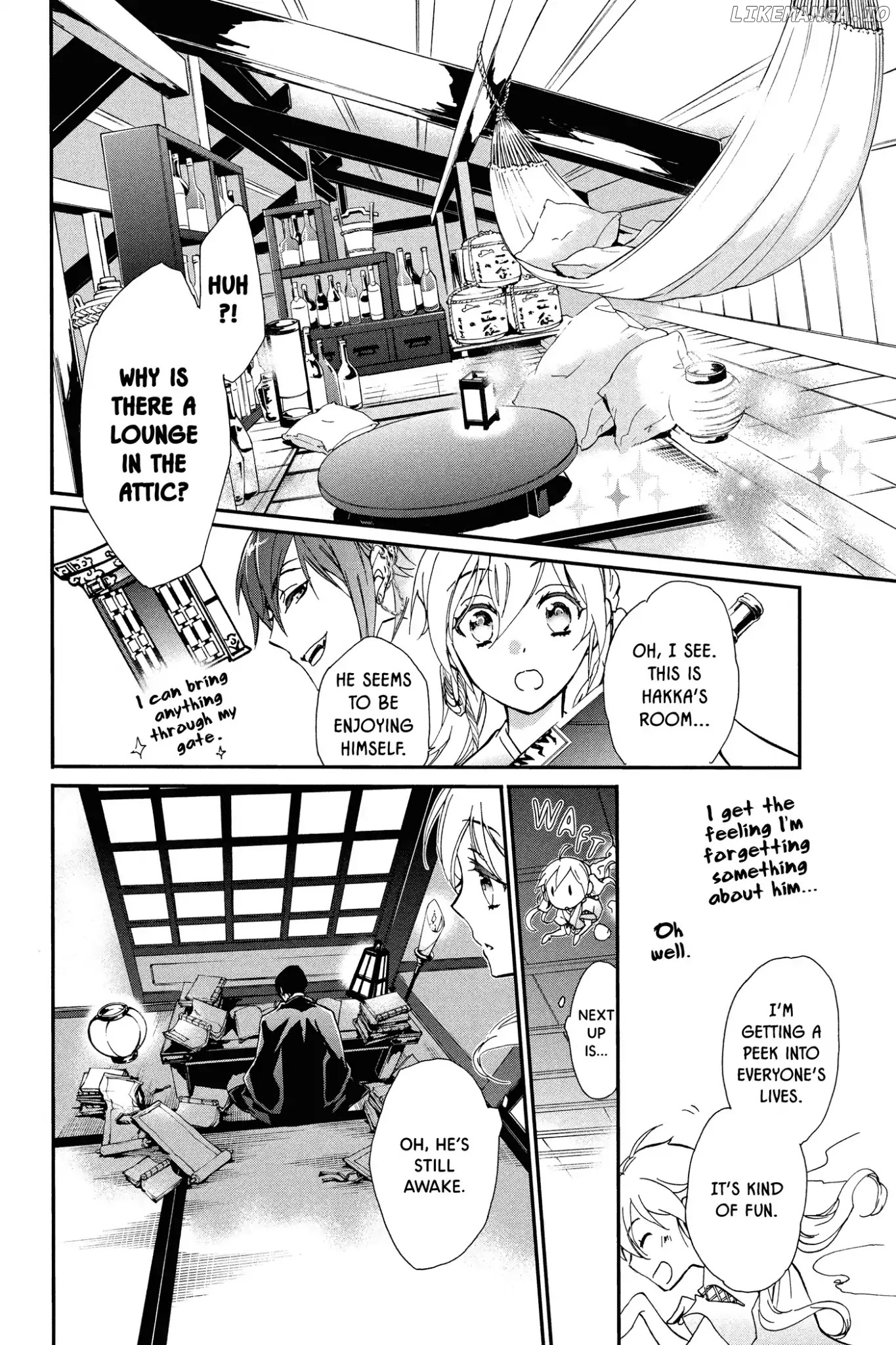Momochi-san Chi no Ayakashi Ouji chapter 47 - page 18