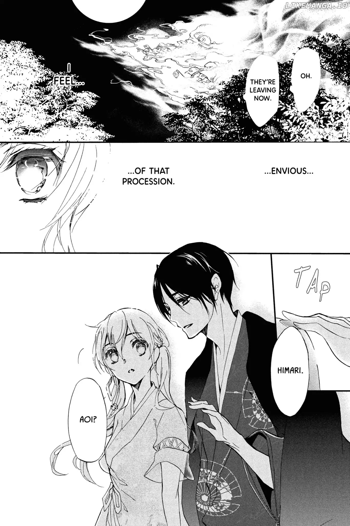 Momochi-san Chi no Ayakashi Ouji chapter 47 - page 22