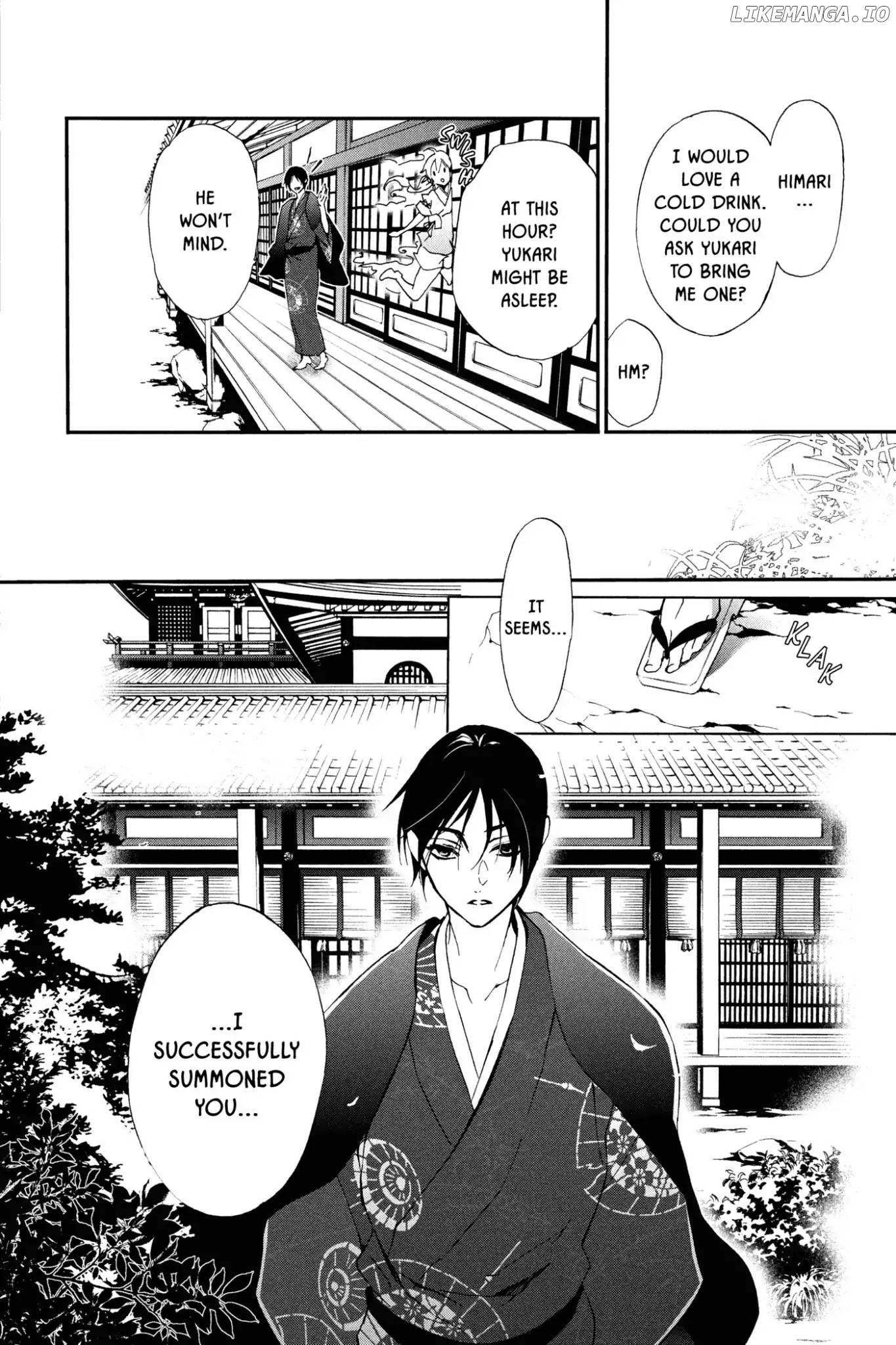 Momochi-san Chi no Ayakashi Ouji chapter 47 - page 26