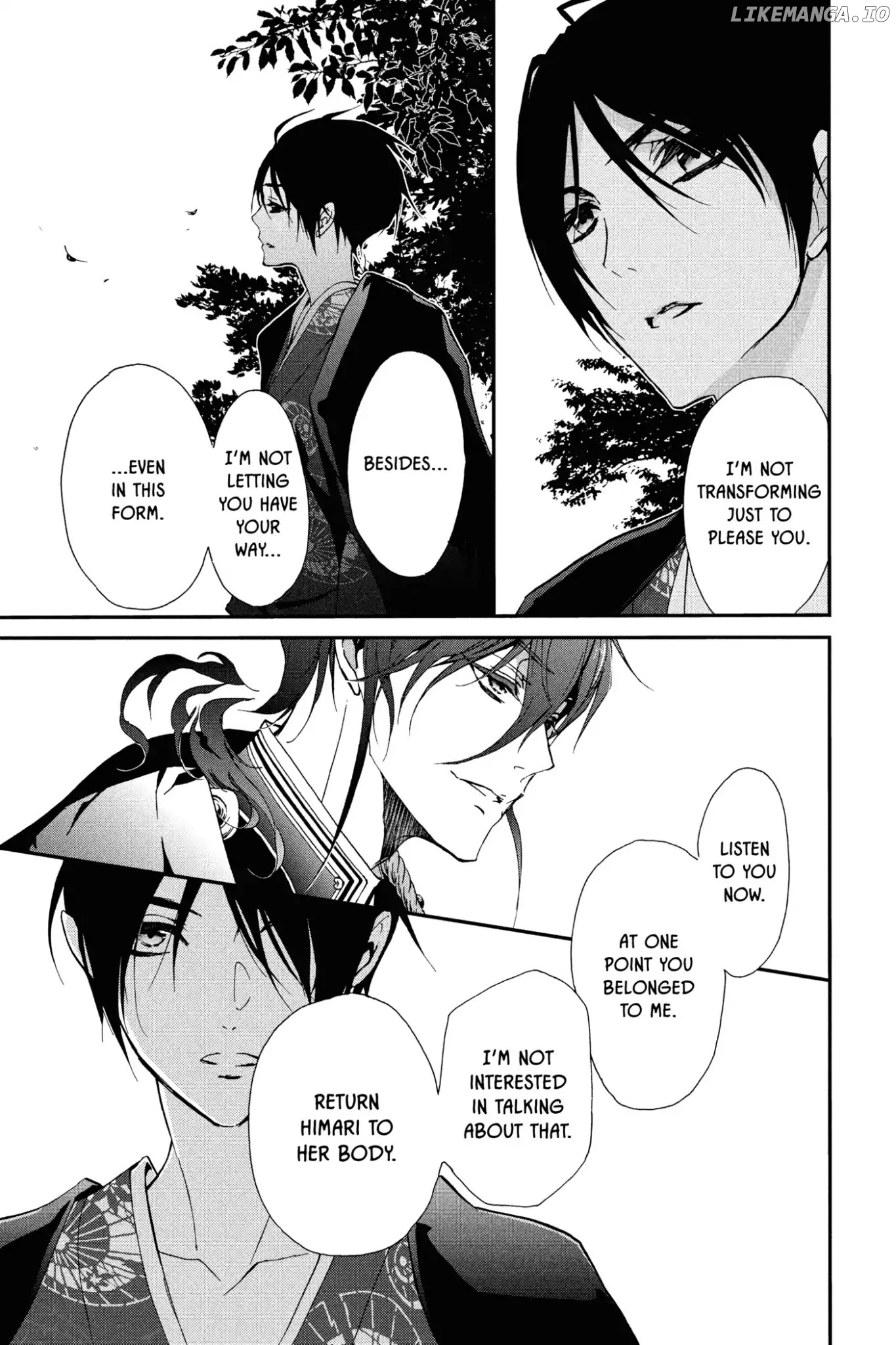 Momochi-san Chi no Ayakashi Ouji chapter 47 - page 29