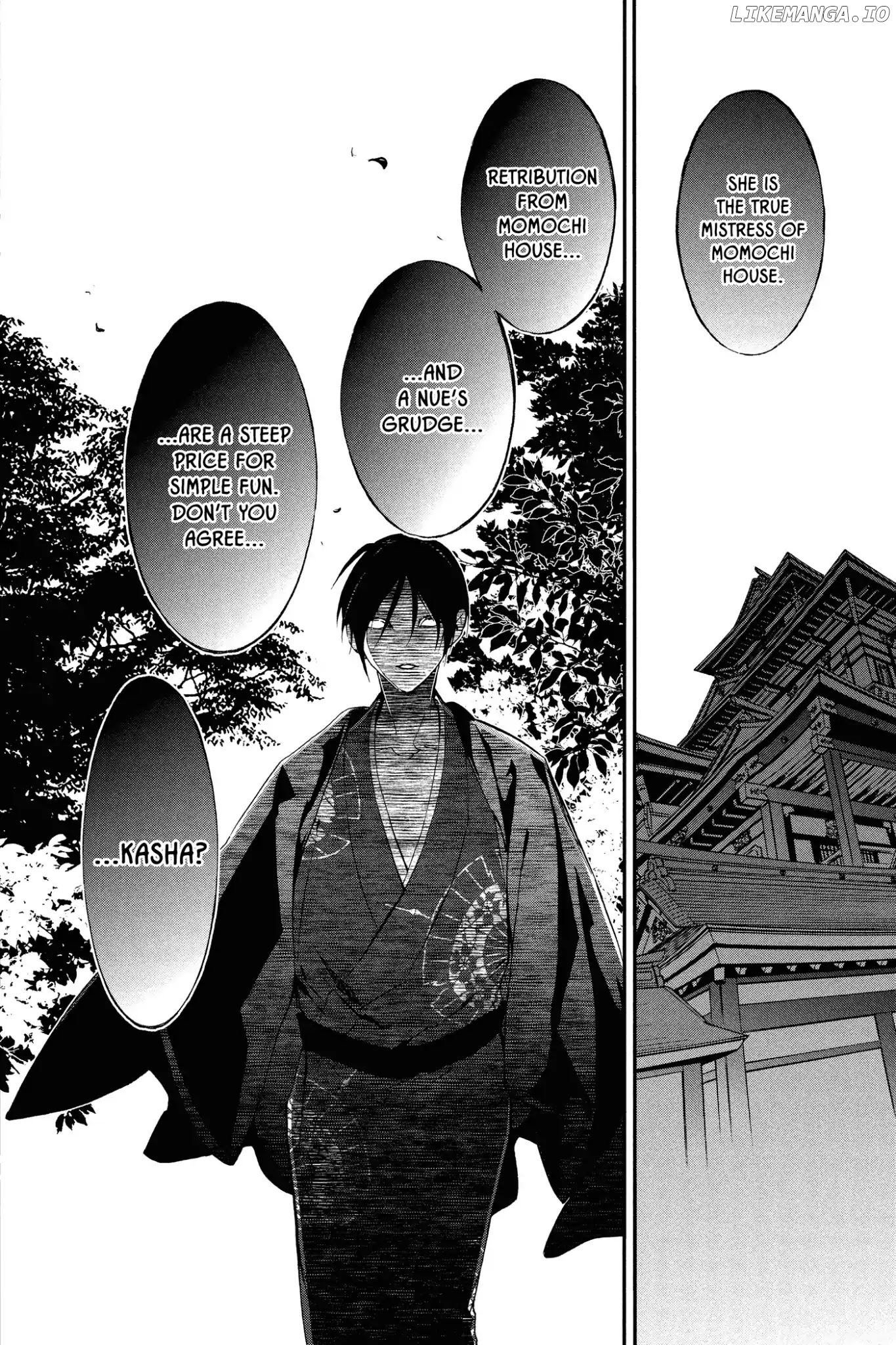 Momochi-san Chi no Ayakashi Ouji chapter 47 - page 30