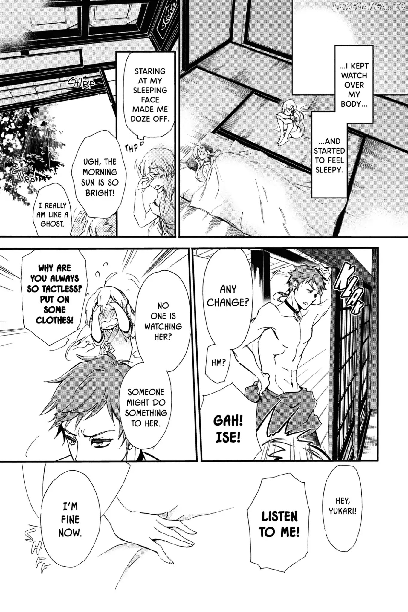 Momochi-san Chi no Ayakashi Ouji chapter 47 - page 35