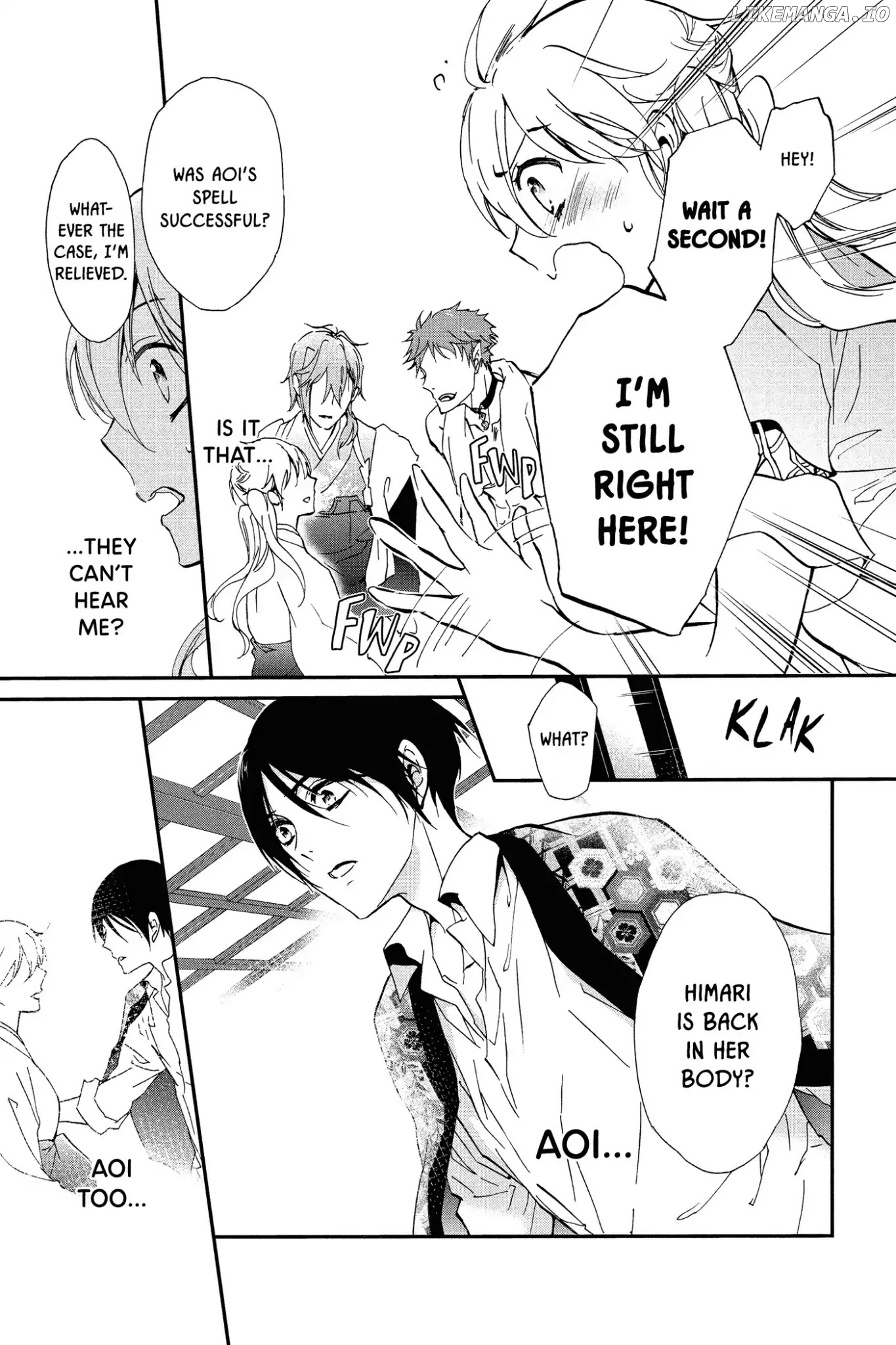 Momochi-san Chi no Ayakashi Ouji chapter 47 - page 37