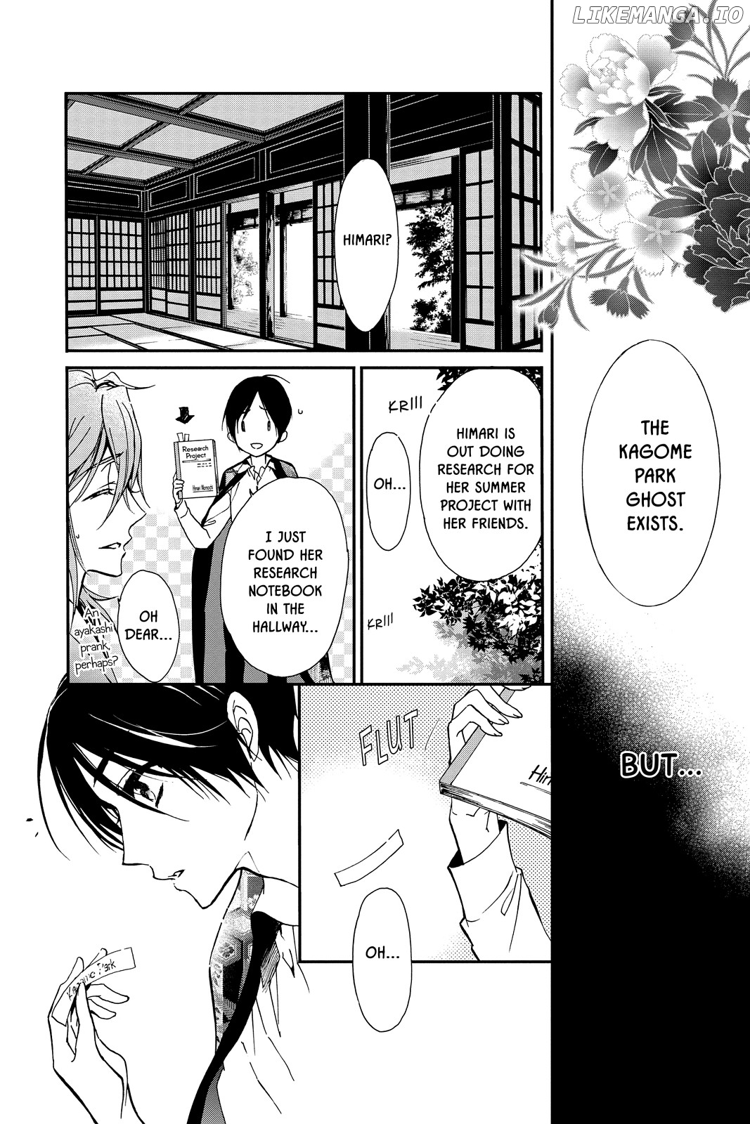 Momochi-san Chi no Ayakashi Ouji chapter 24 - page 10