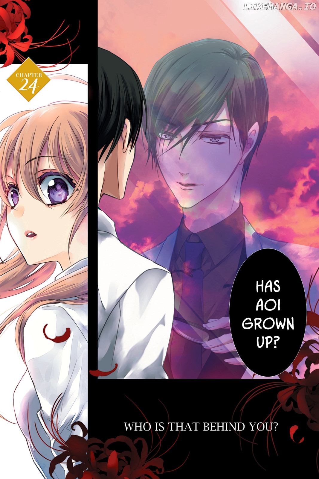 Momochi-san Chi no Ayakashi Ouji chapter 24 - page 2