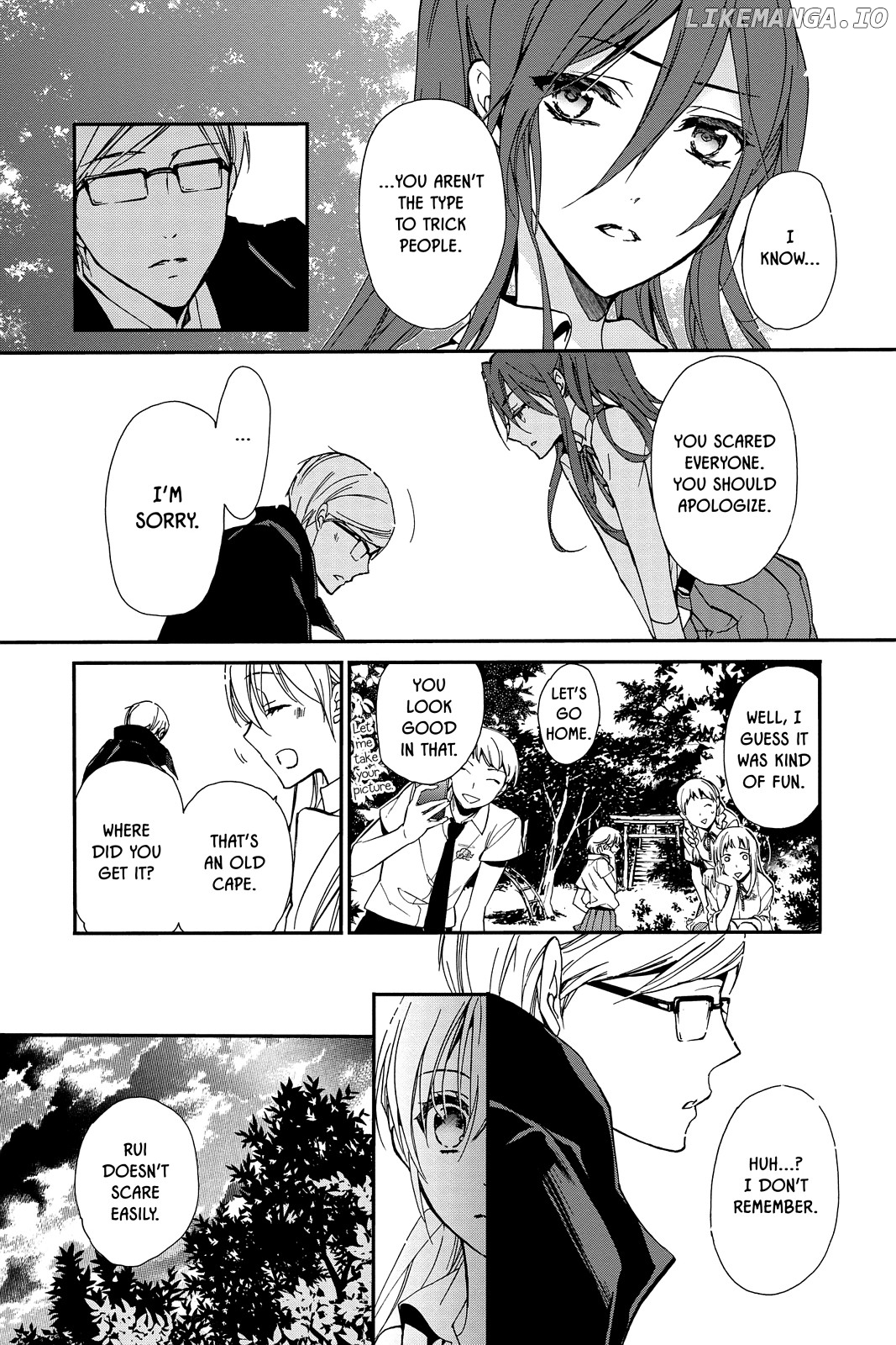 Momochi-san Chi no Ayakashi Ouji chapter 24 - page 21
