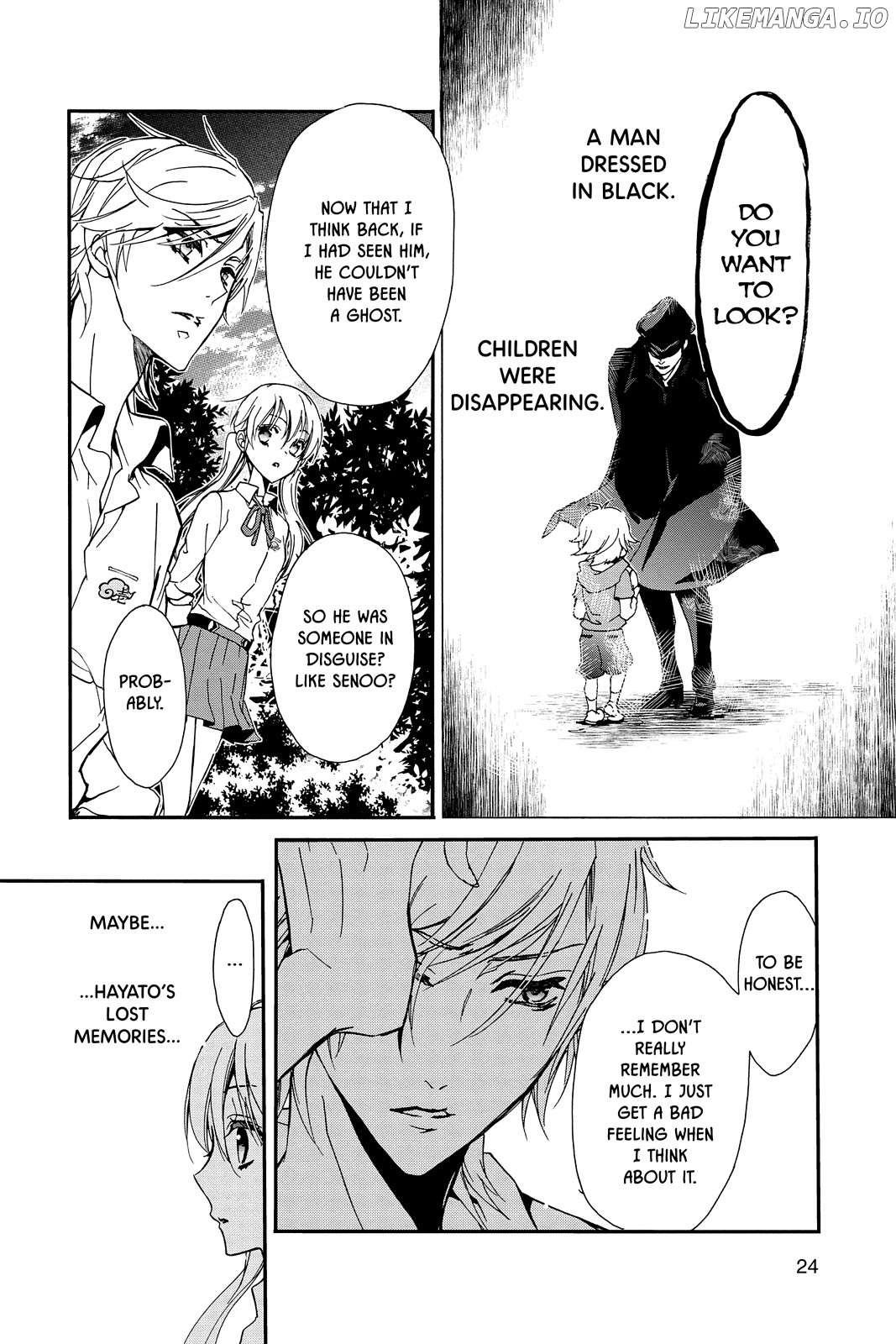 Momochi-san Chi no Ayakashi Ouji chapter 24 - page 23