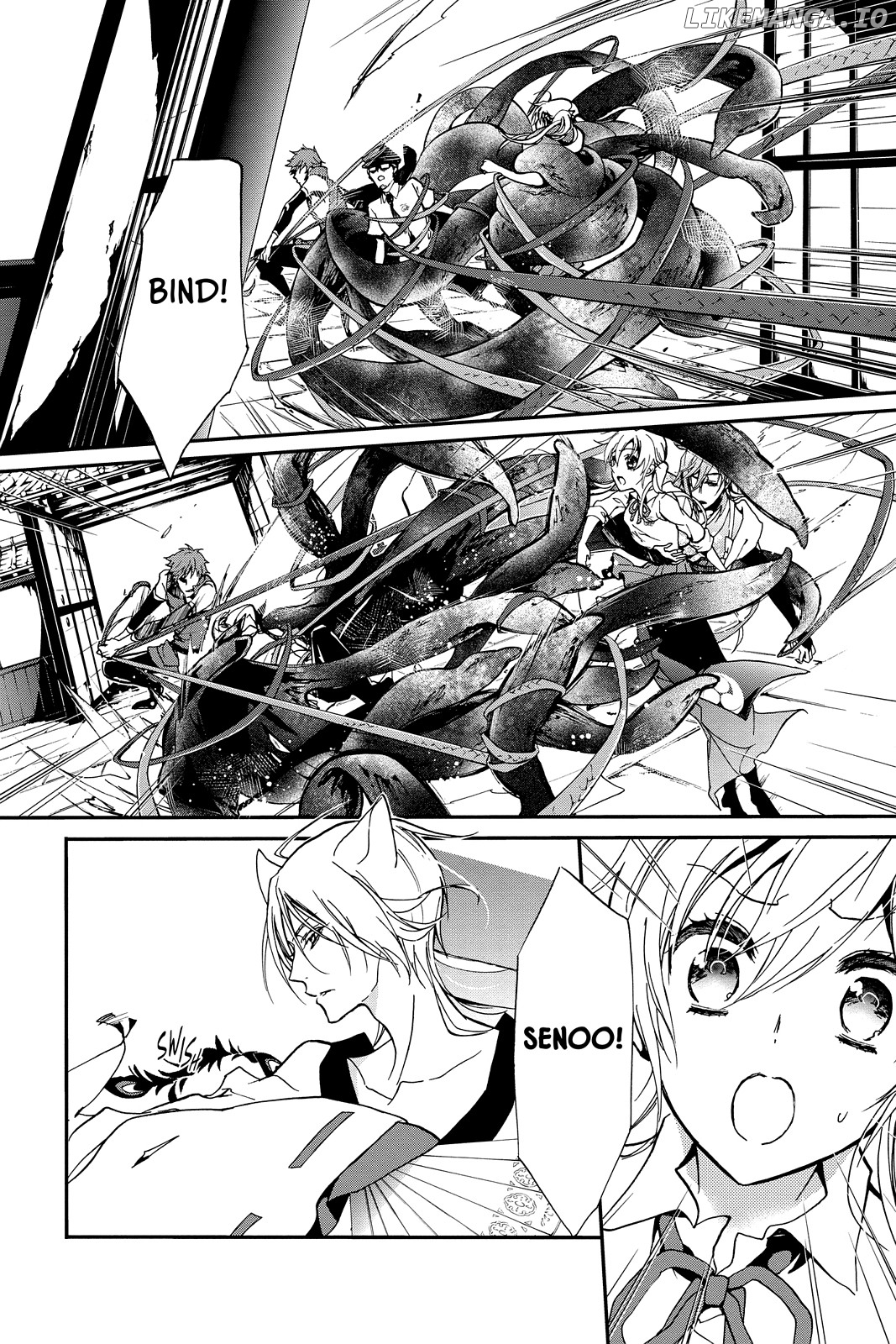Momochi-san Chi no Ayakashi Ouji chapter 24 - page 35