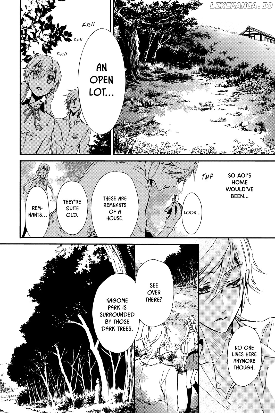 Momochi-san Chi no Ayakashi Ouji chapter 24 - page 7