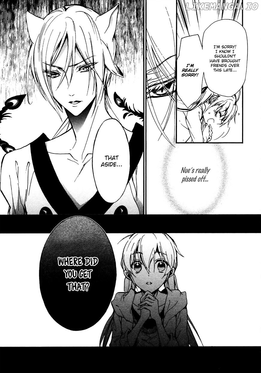 Momochi-san Chi no Ayakashi Ouji chapter 18 - page 35