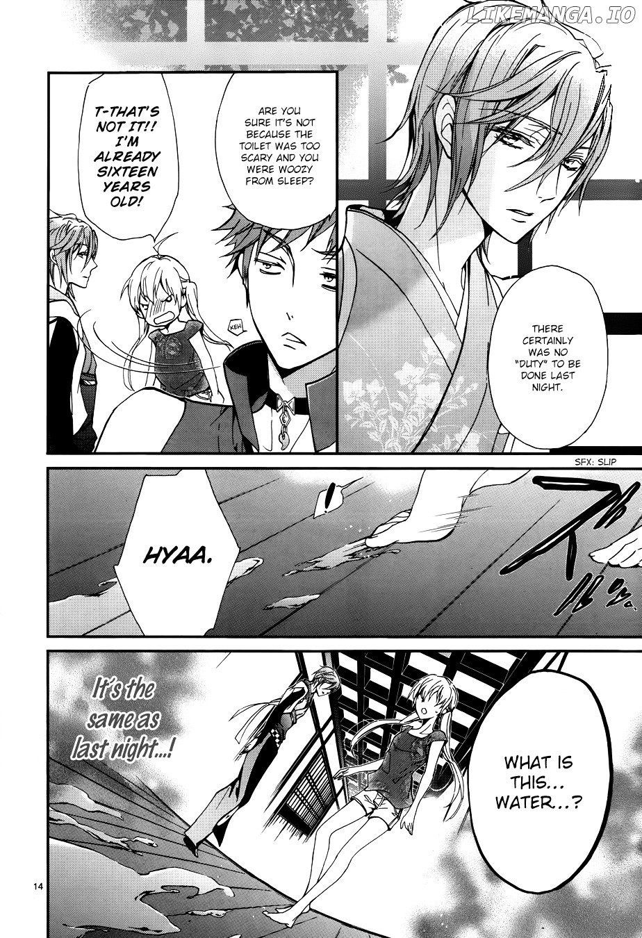 Momochi-san Chi no Ayakashi Ouji chapter 6 - page 16