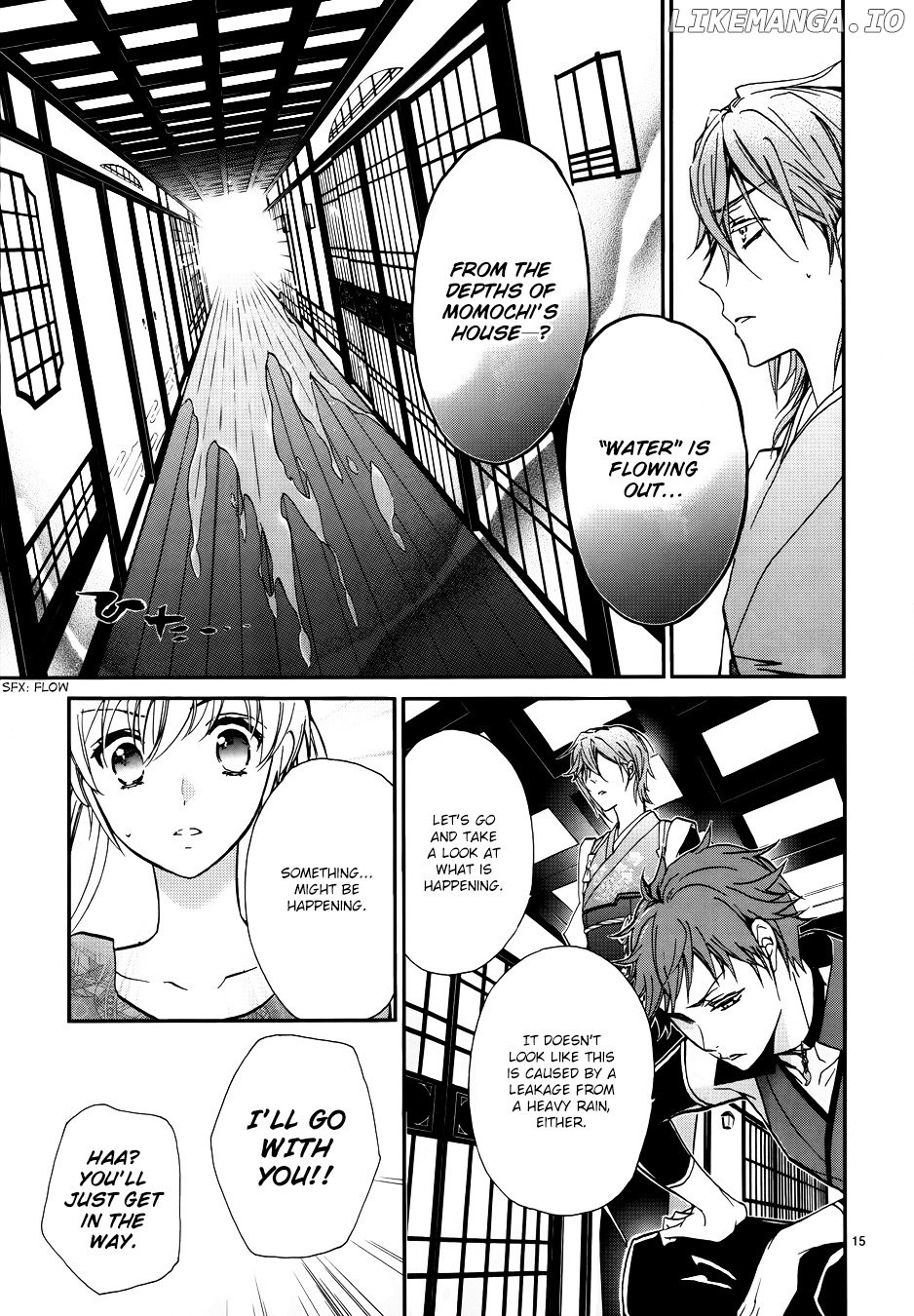 Momochi-san Chi no Ayakashi Ouji chapter 6 - page 17