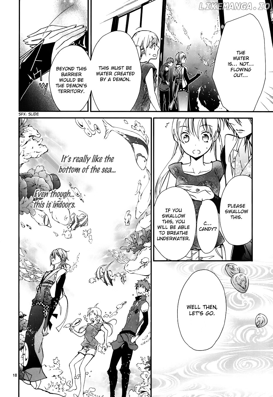 Momochi-san Chi no Ayakashi Ouji chapter 6 - page 20