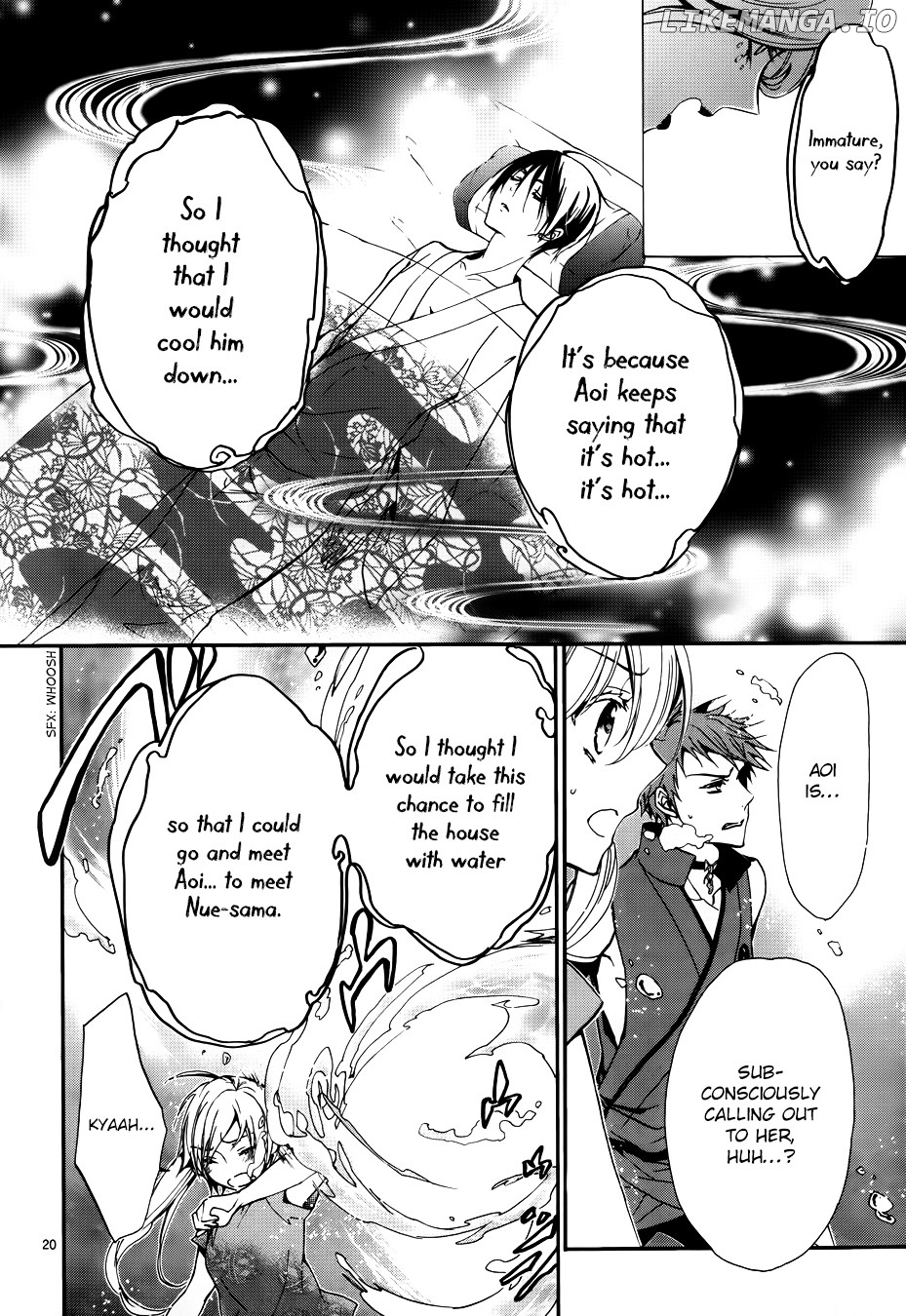 Momochi-san Chi no Ayakashi Ouji chapter 6 - page 22
