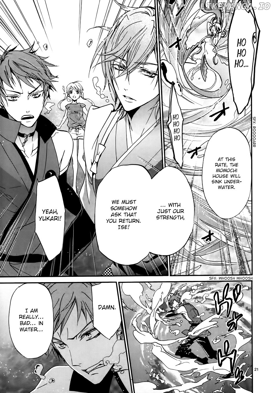 Momochi-san Chi no Ayakashi Ouji chapter 6 - page 23