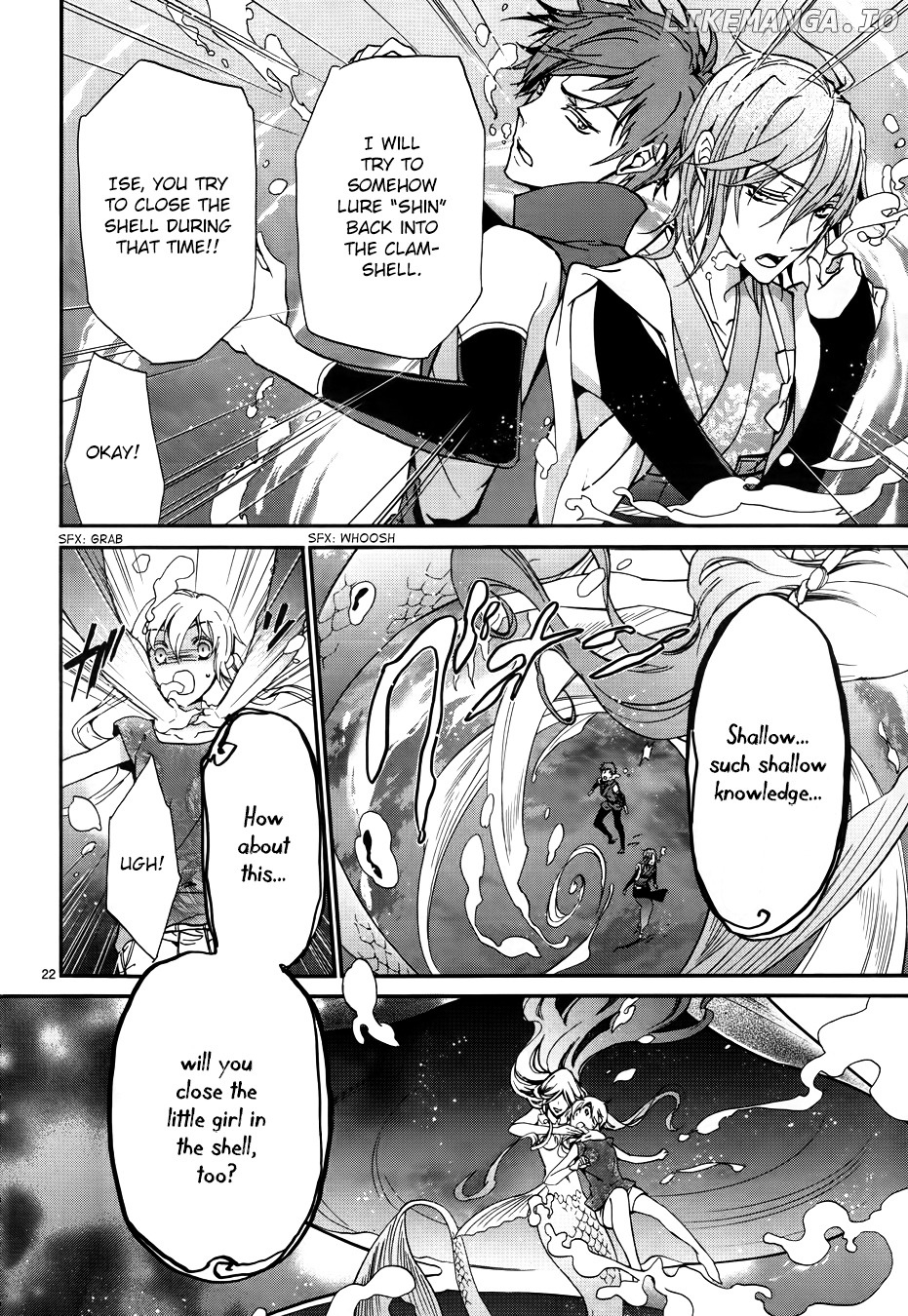 Momochi-san Chi no Ayakashi Ouji chapter 6 - page 24