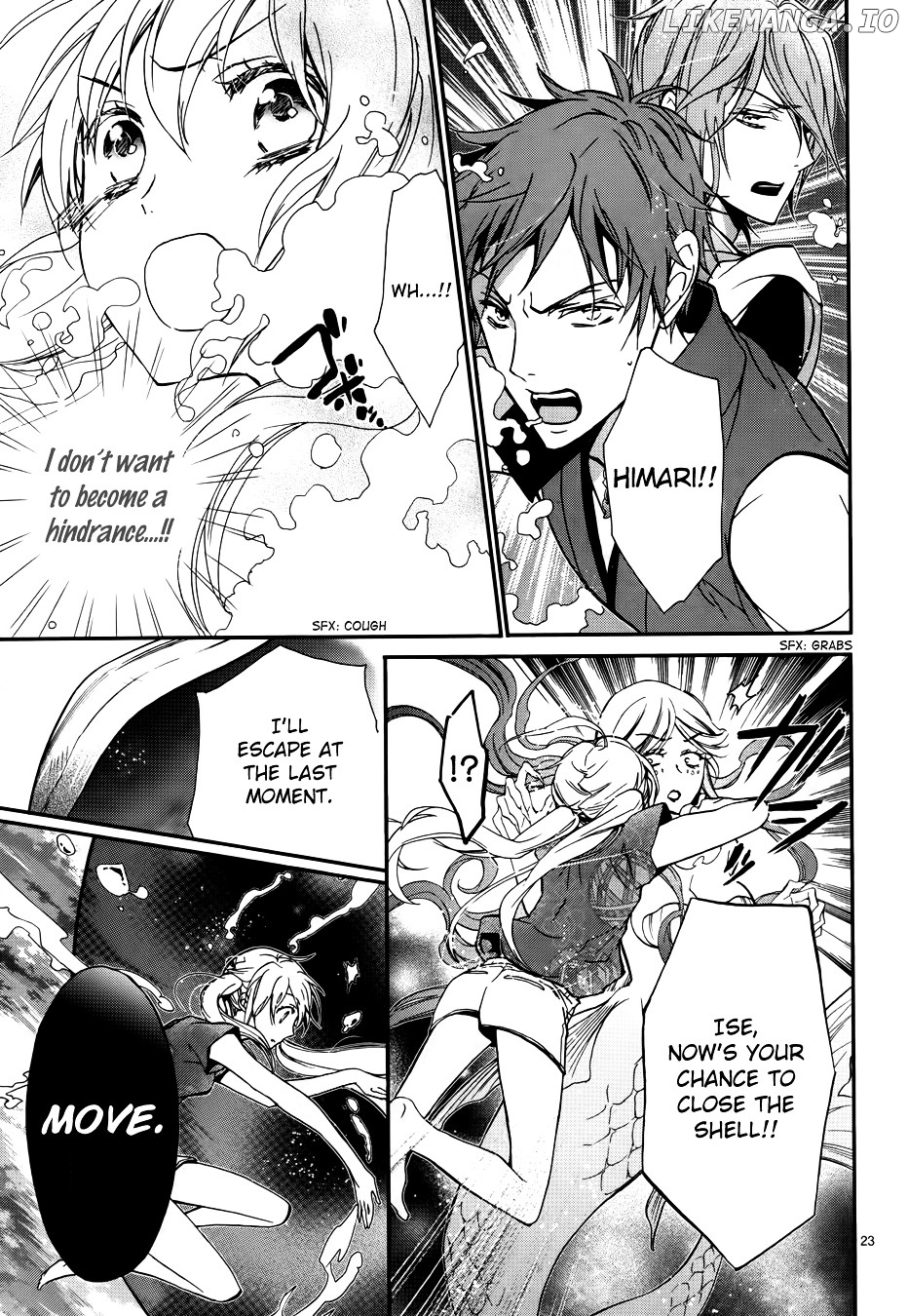 Momochi-san Chi no Ayakashi Ouji chapter 6 - page 25