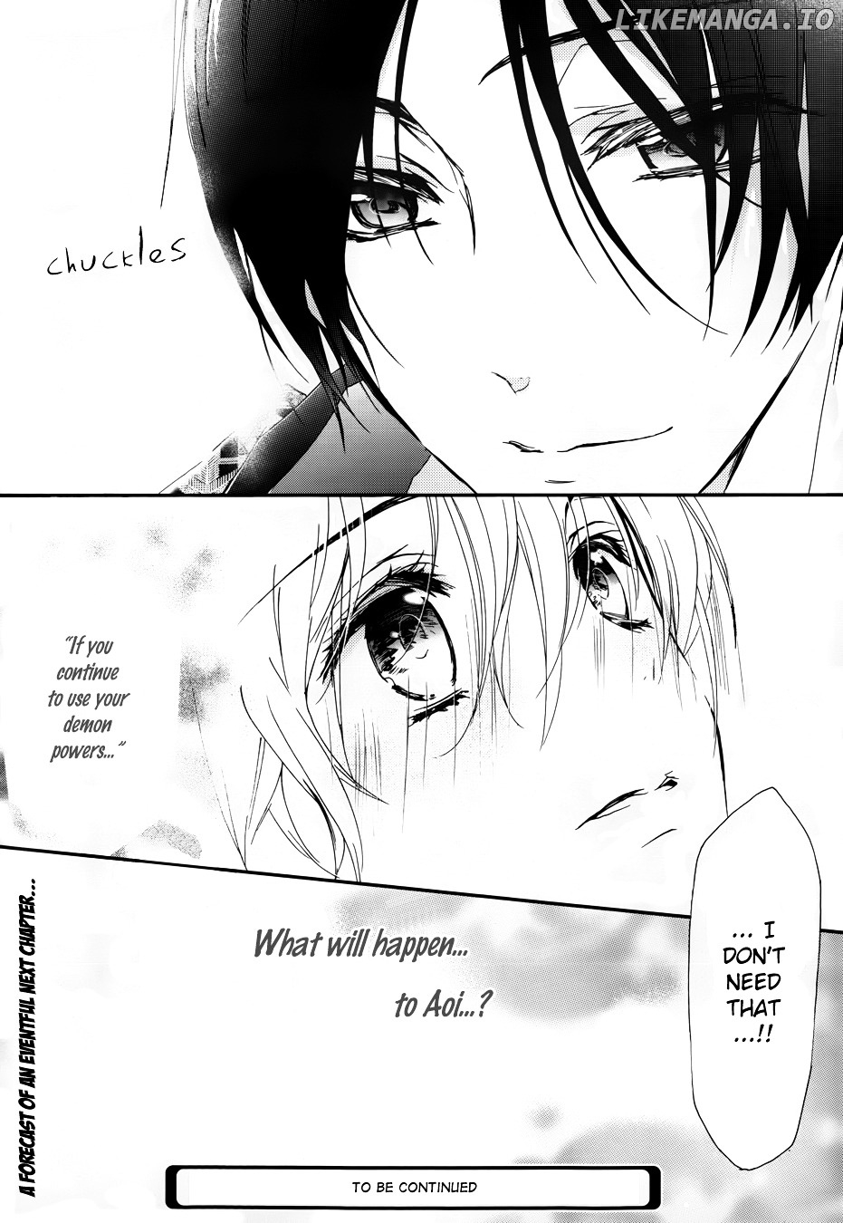 Momochi-san Chi no Ayakashi Ouji chapter 6 - page 34