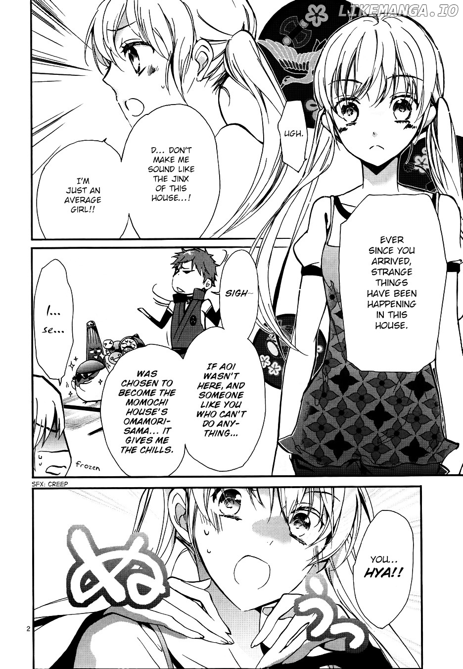 Momochi-san Chi no Ayakashi Ouji chapter 6 - page 4