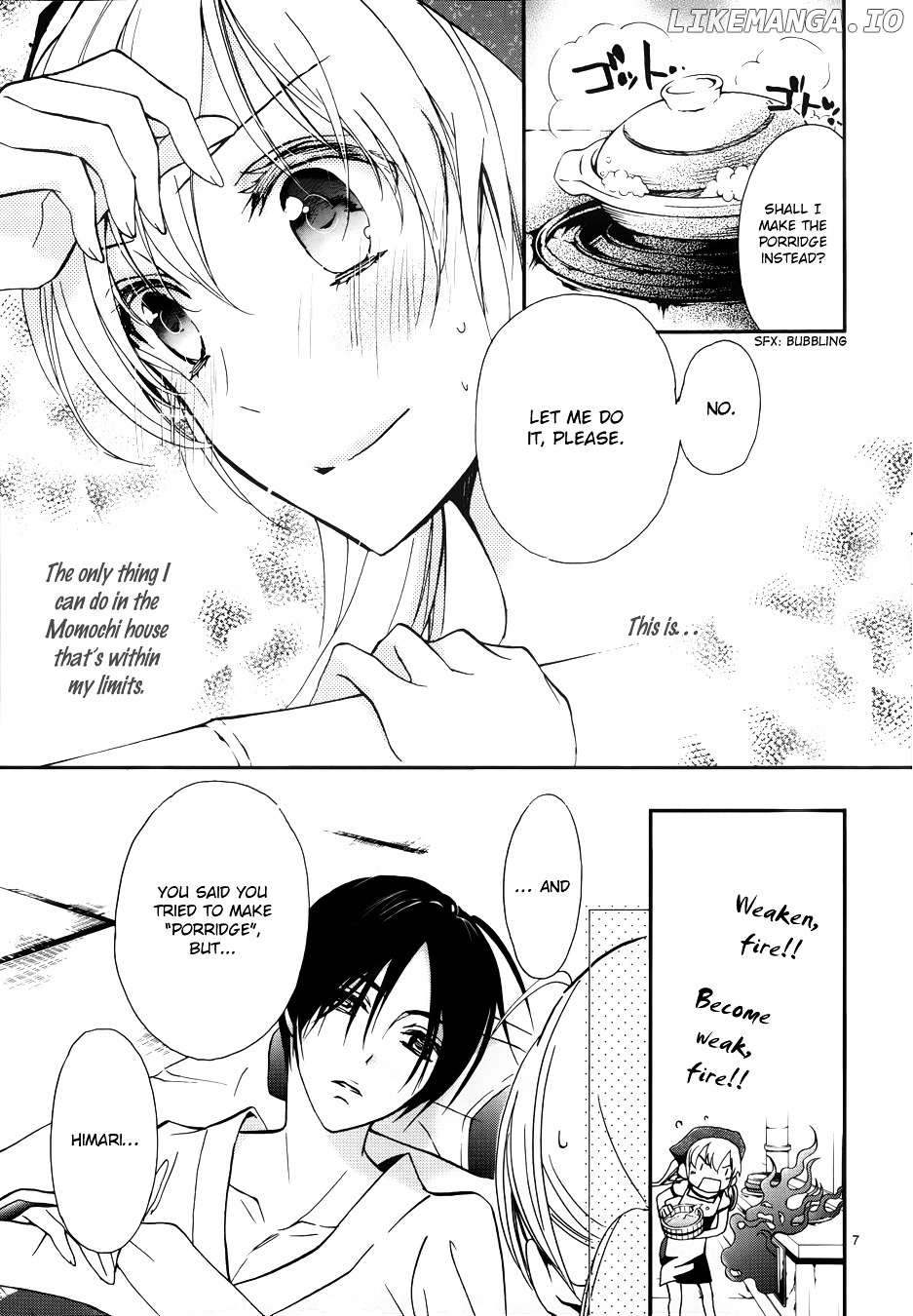 Momochi-san Chi no Ayakashi Ouji chapter 6 - page 9