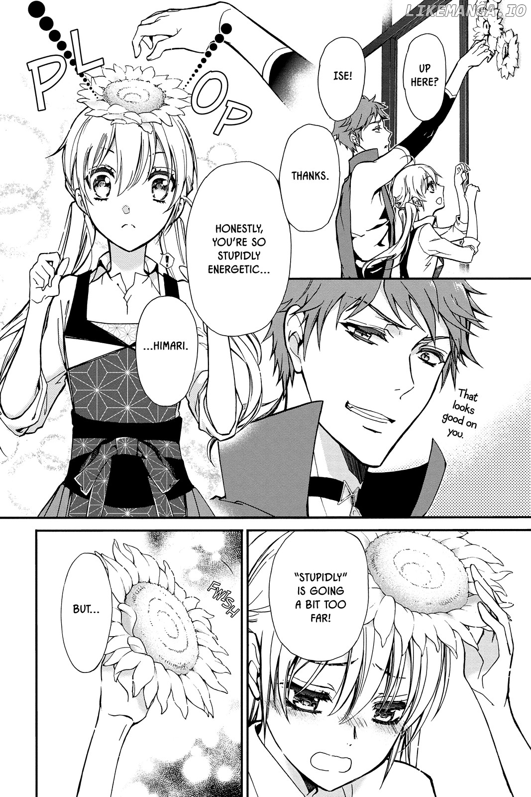 Momochi-san Chi no Ayakashi Ouji chapter 34 - page 12