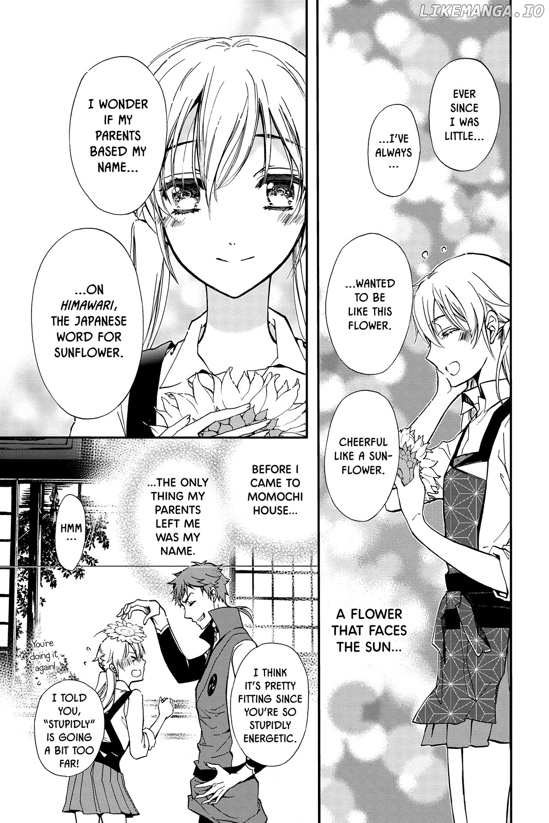 Momochi-san Chi no Ayakashi Ouji chapter 34 - page 13