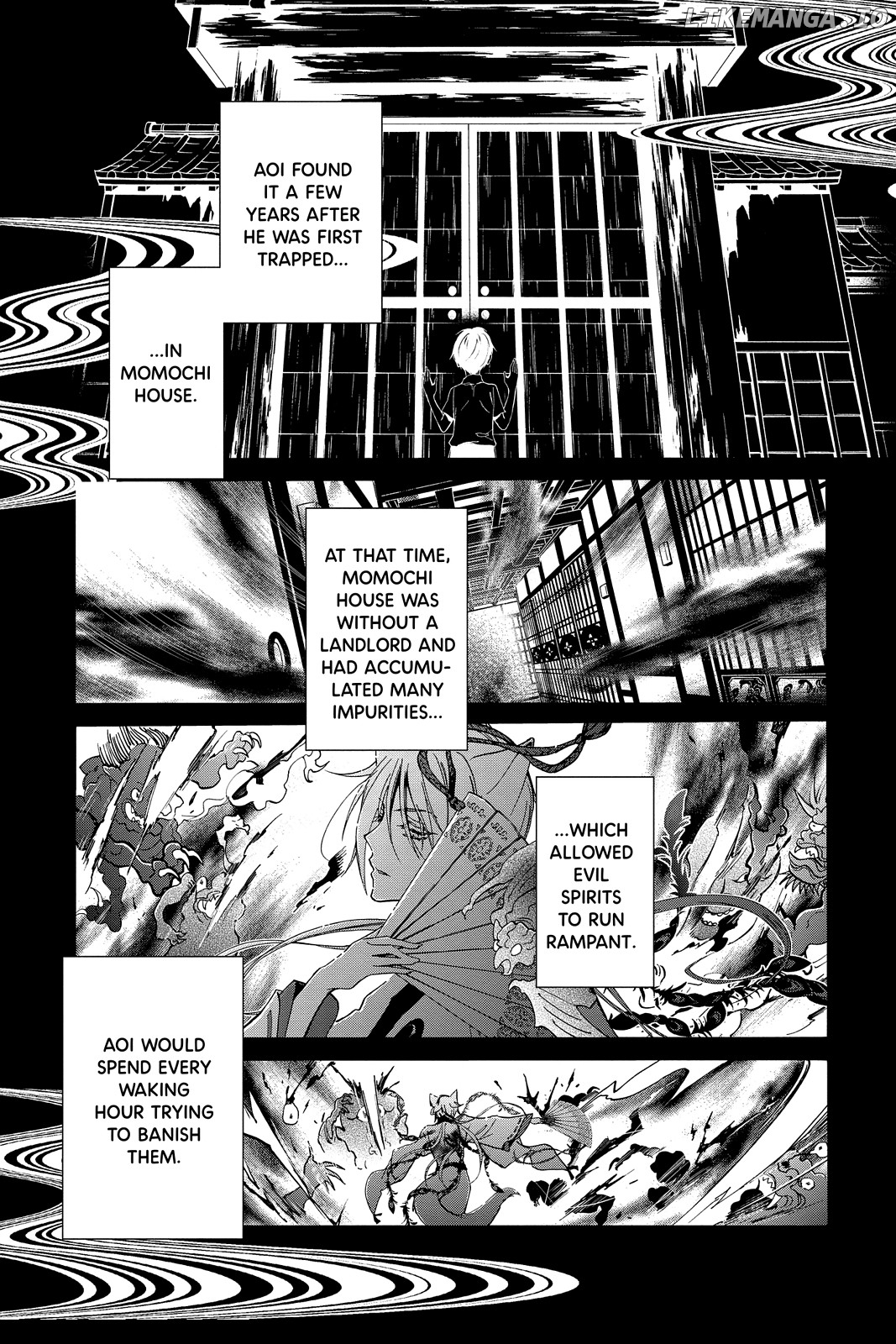 Momochi-san Chi no Ayakashi Ouji chapter 34 - page 19