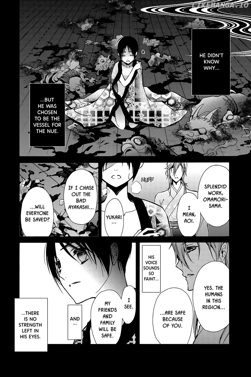 Momochi-san Chi no Ayakashi Ouji chapter 34 - page 20