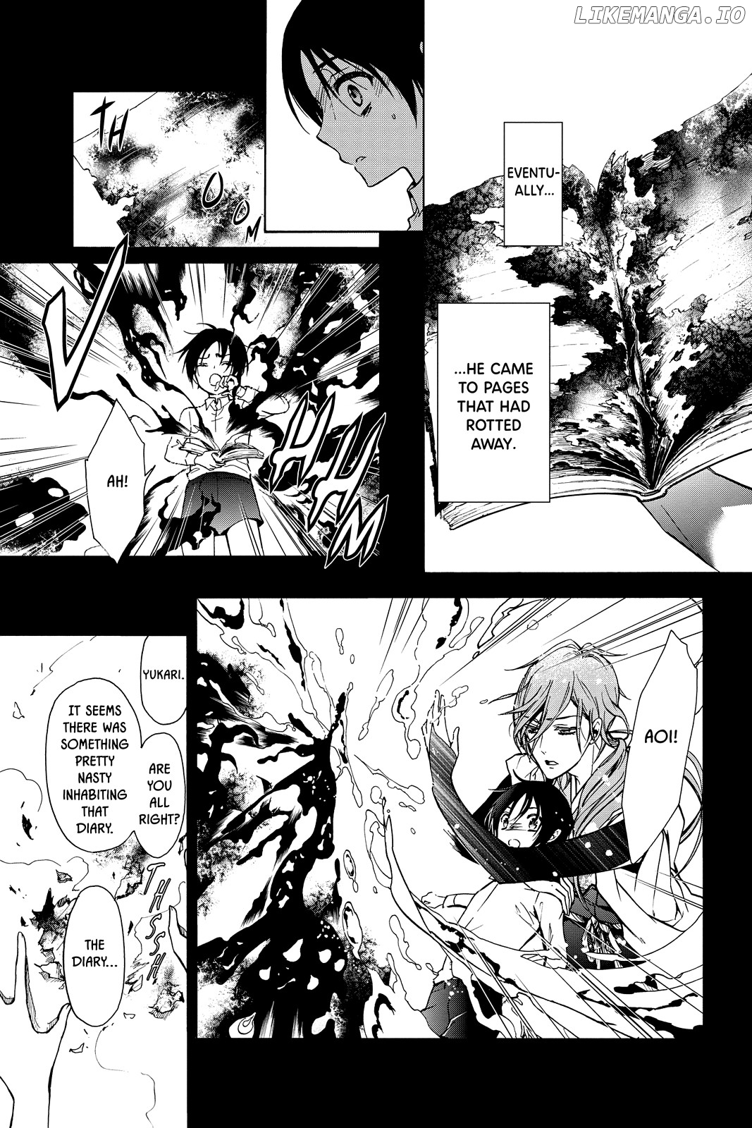 Momochi-san Chi no Ayakashi Ouji chapter 34 - page 25