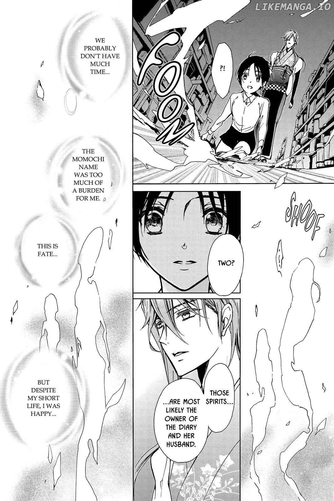 Momochi-san Chi no Ayakashi Ouji chapter 34 - page 26