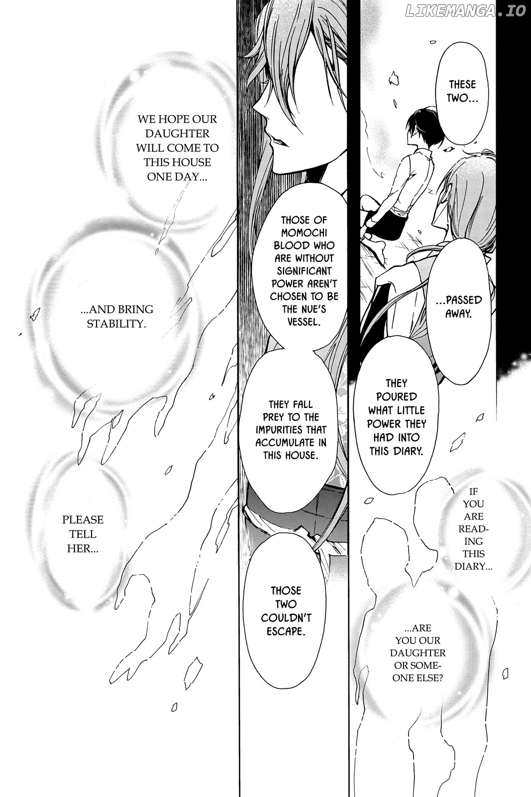 Momochi-san Chi no Ayakashi Ouji chapter 34 - page 27