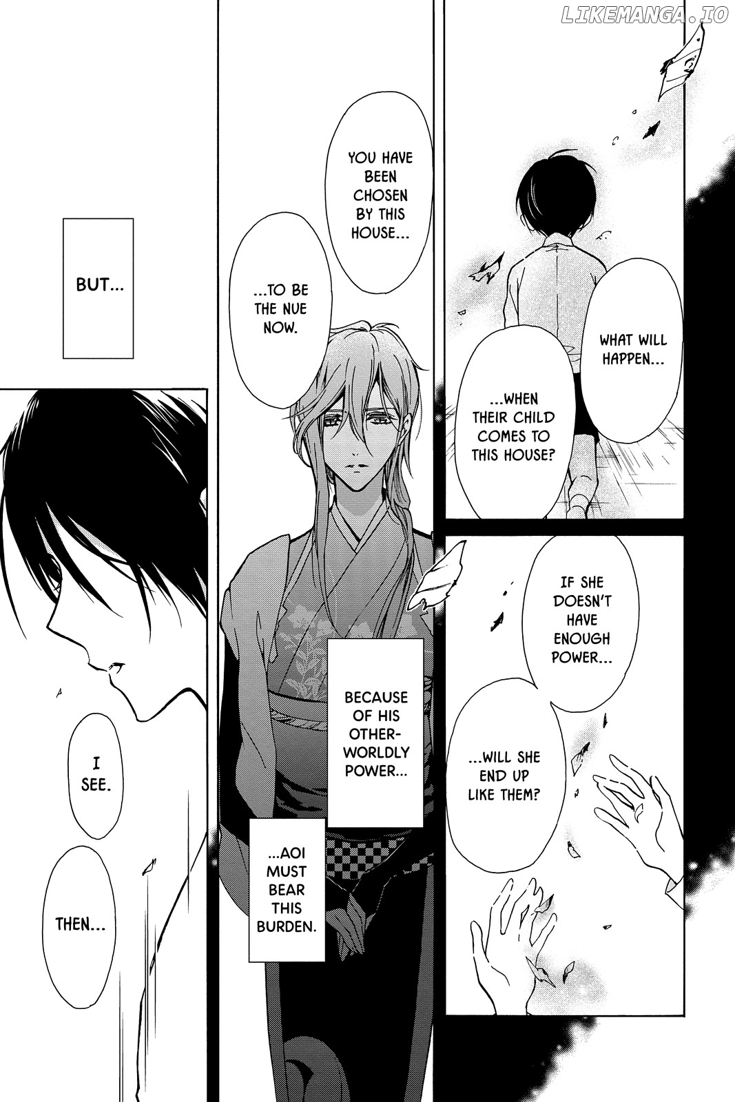 Momochi-san Chi no Ayakashi Ouji chapter 34 - page 29