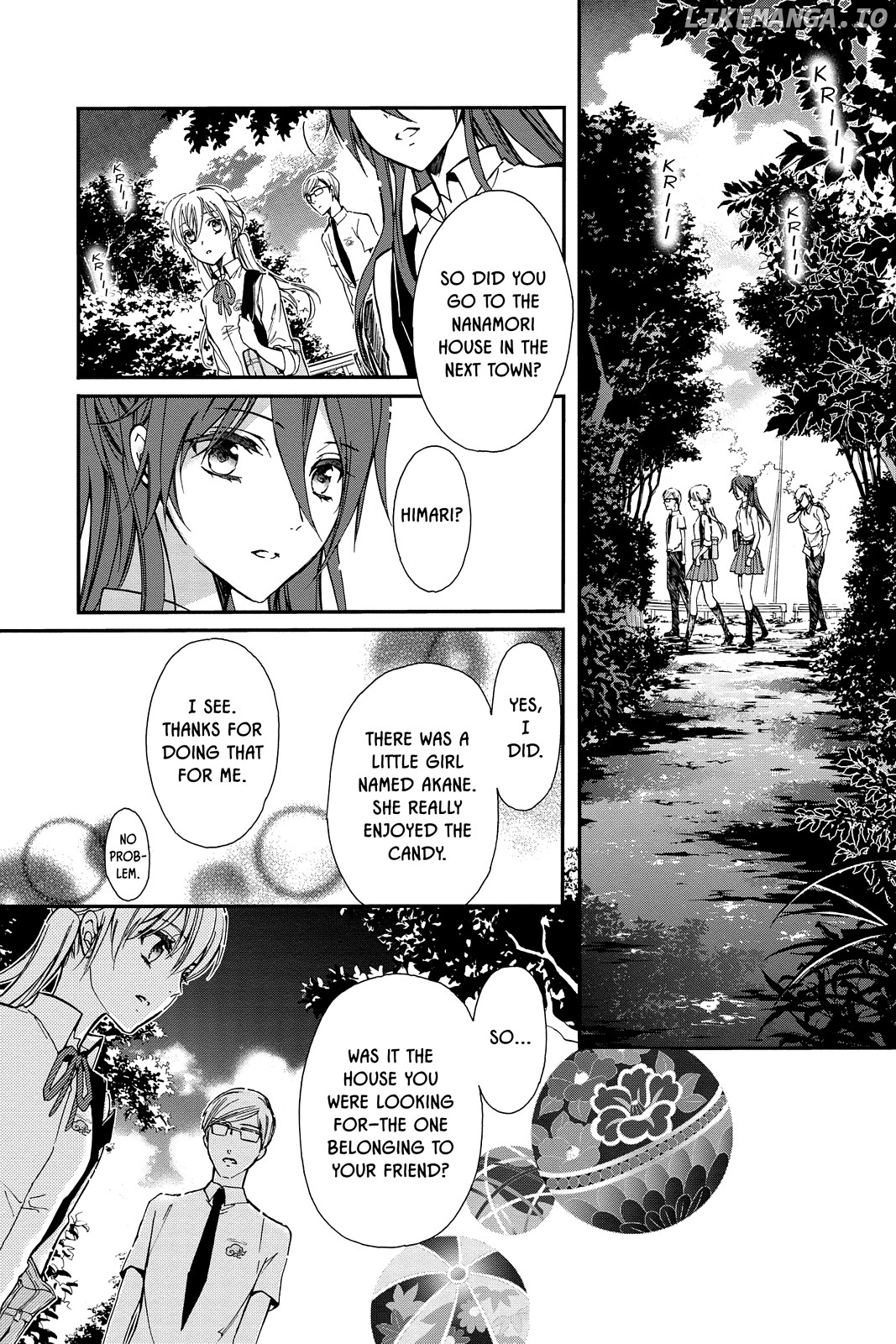 Momochi-san Chi no Ayakashi Ouji chapter 34 - page 3