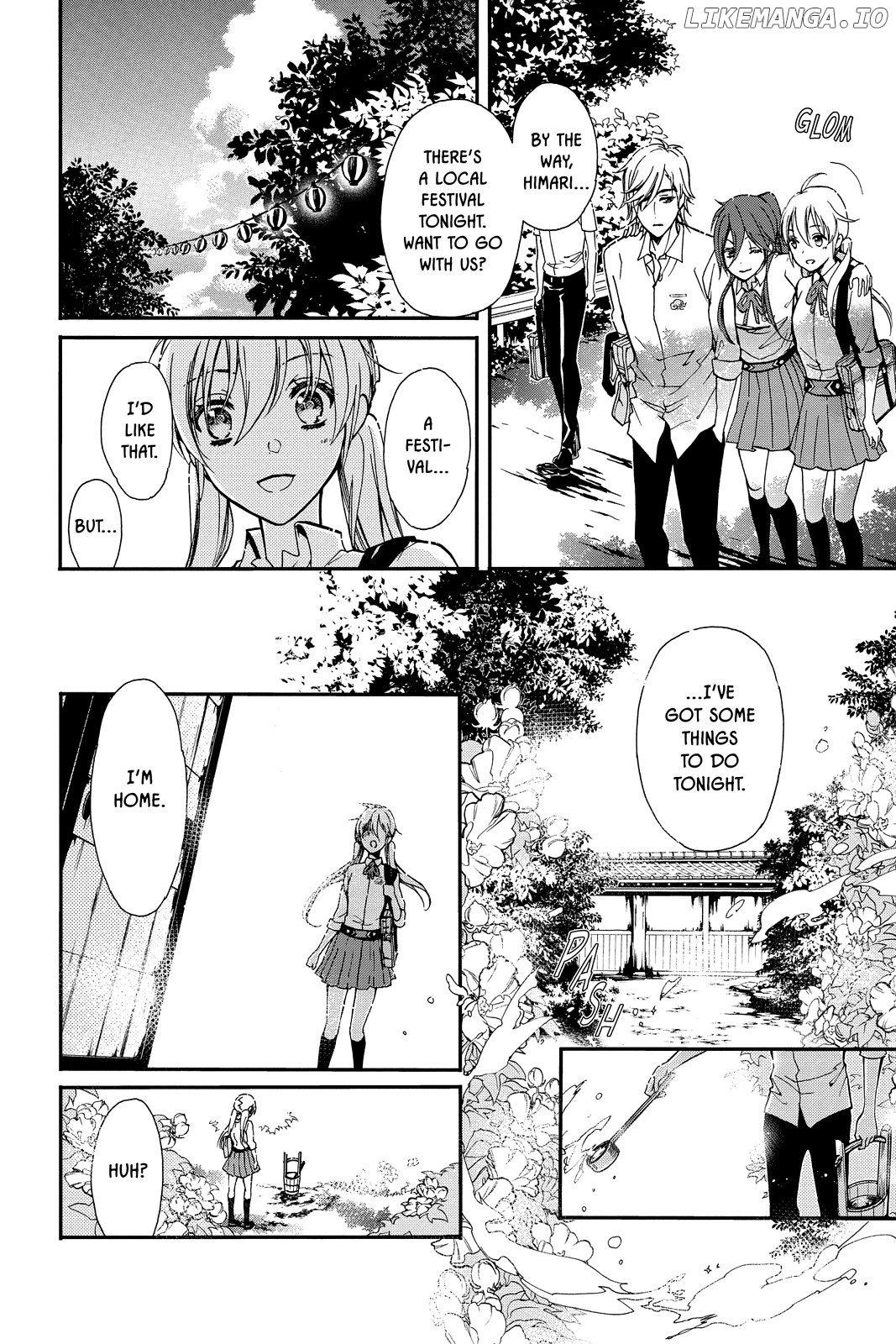 Momochi-san Chi no Ayakashi Ouji chapter 34 - page 6