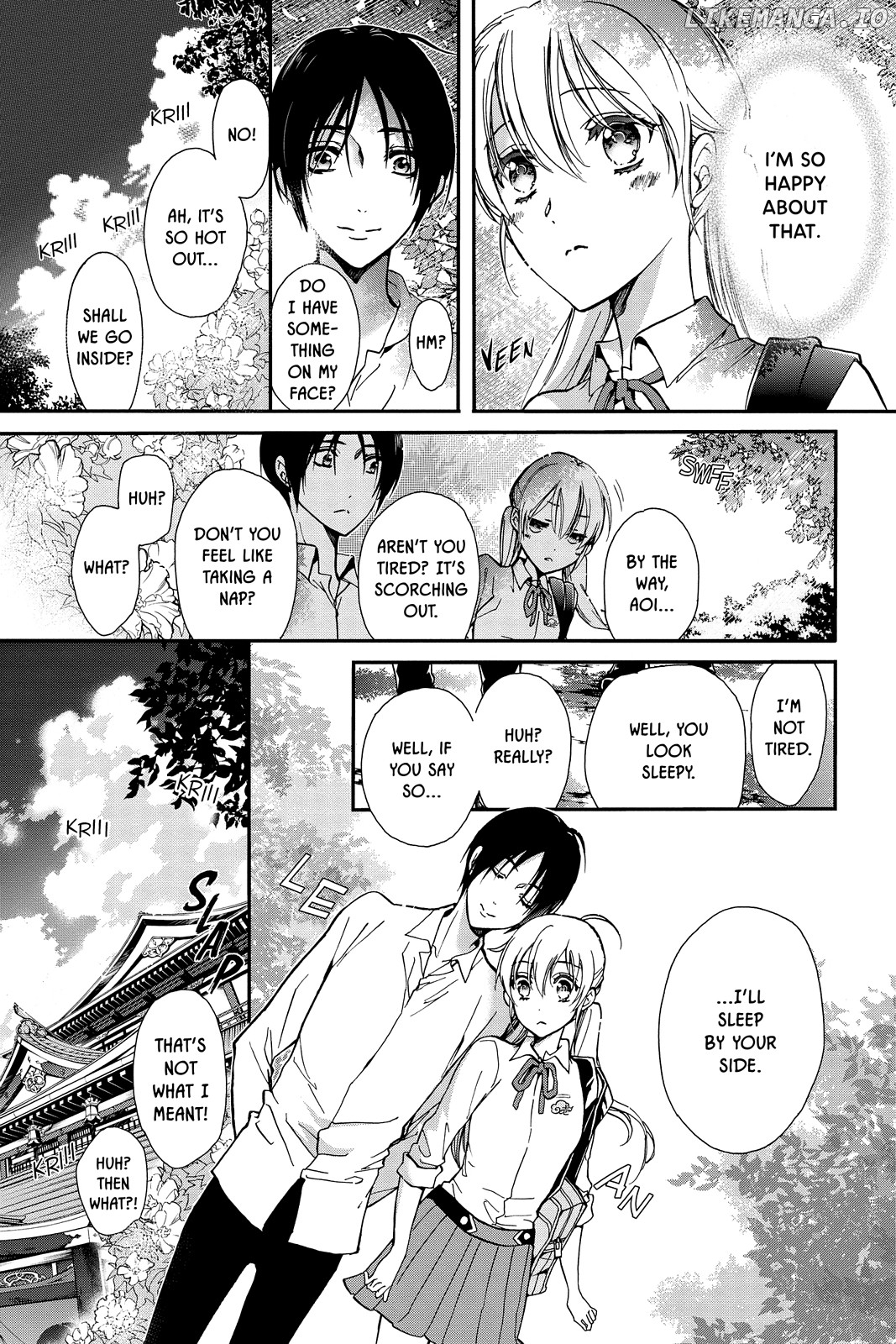Momochi-san Chi no Ayakashi Ouji chapter 34 - page 9