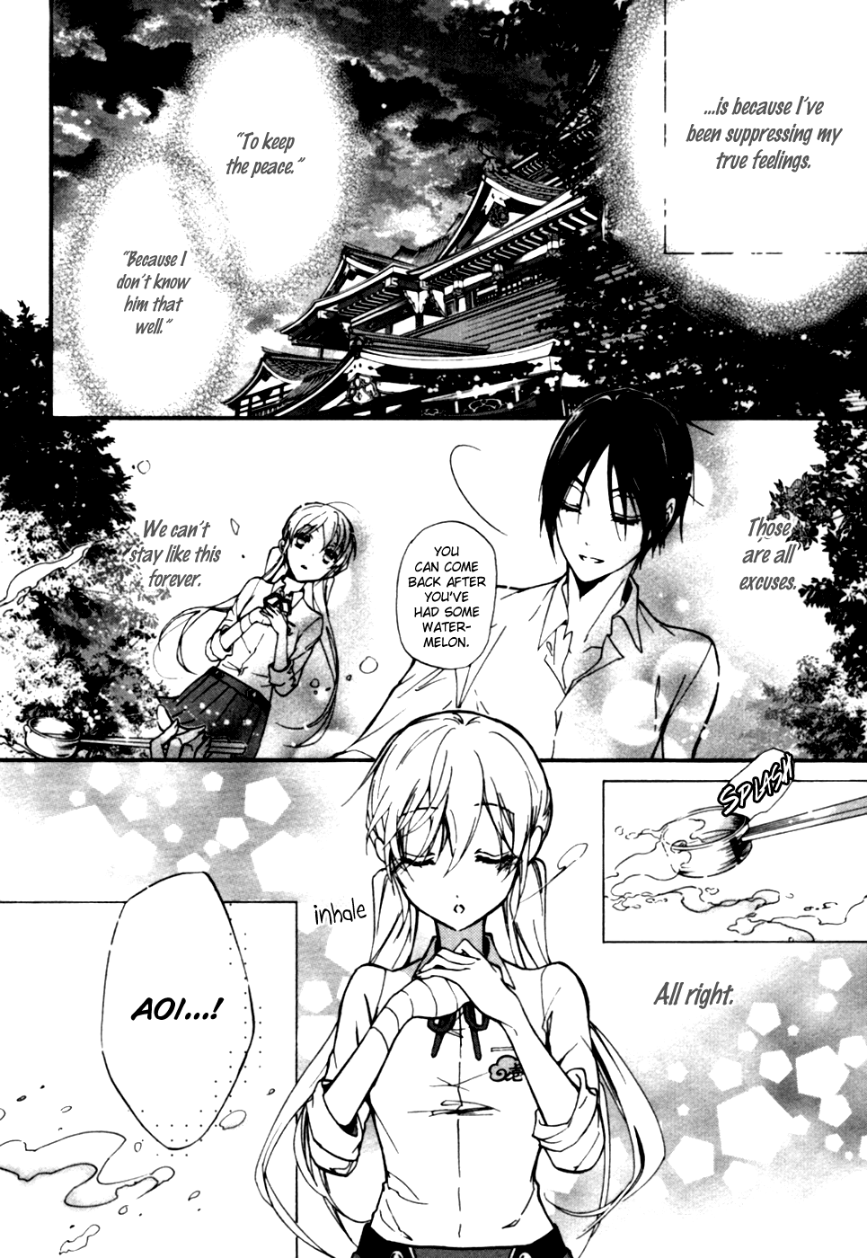 Momochi-san Chi no Ayakashi Ouji chapter 19 - page 29