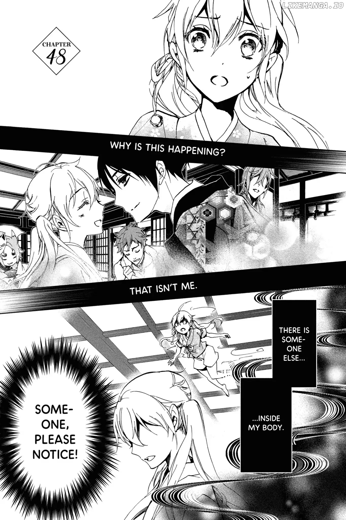Momochi-san Chi no Ayakashi Ouji chapter 48 - page 1