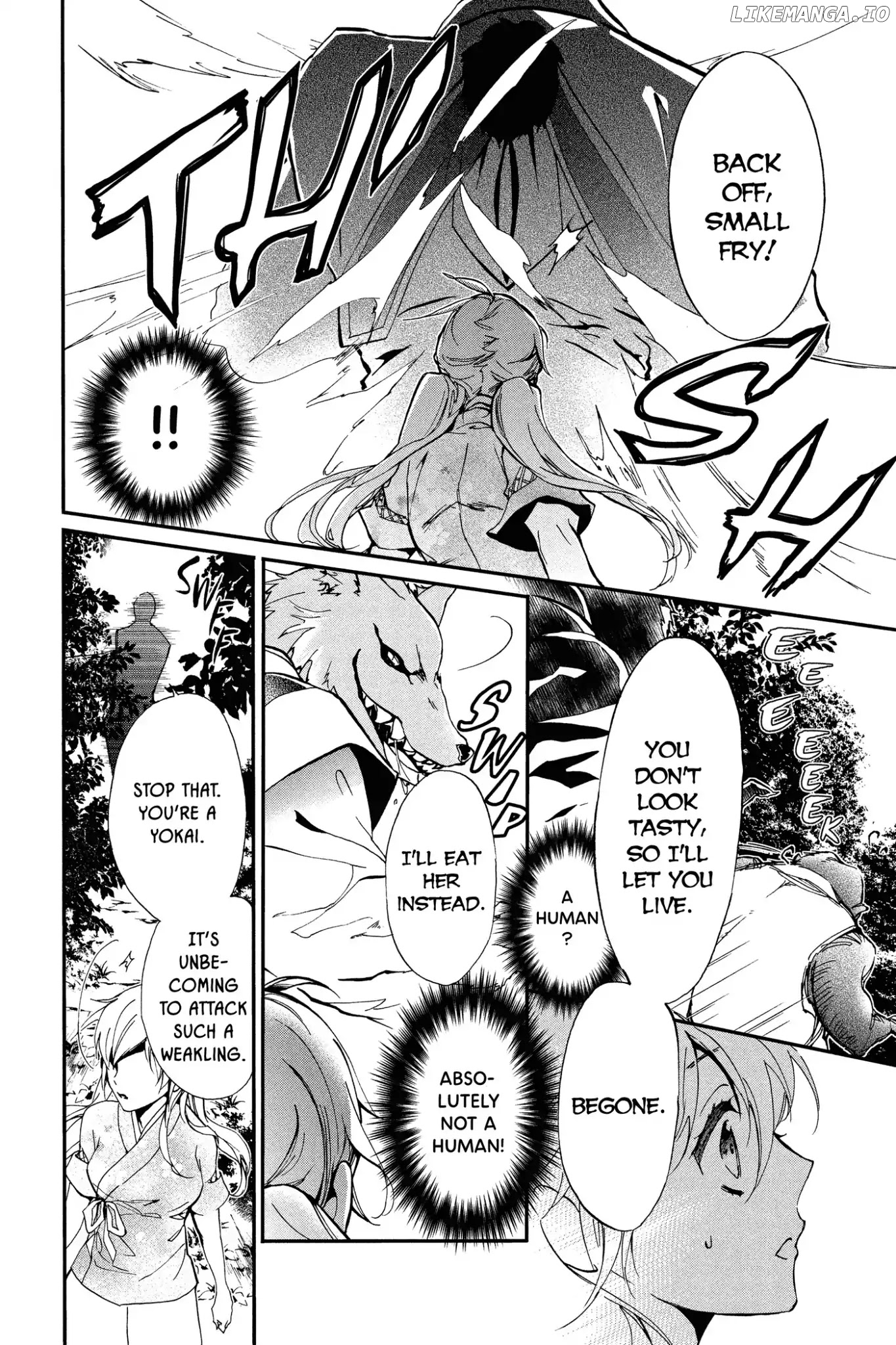 Momochi-san Chi no Ayakashi Ouji chapter 48 - page 22