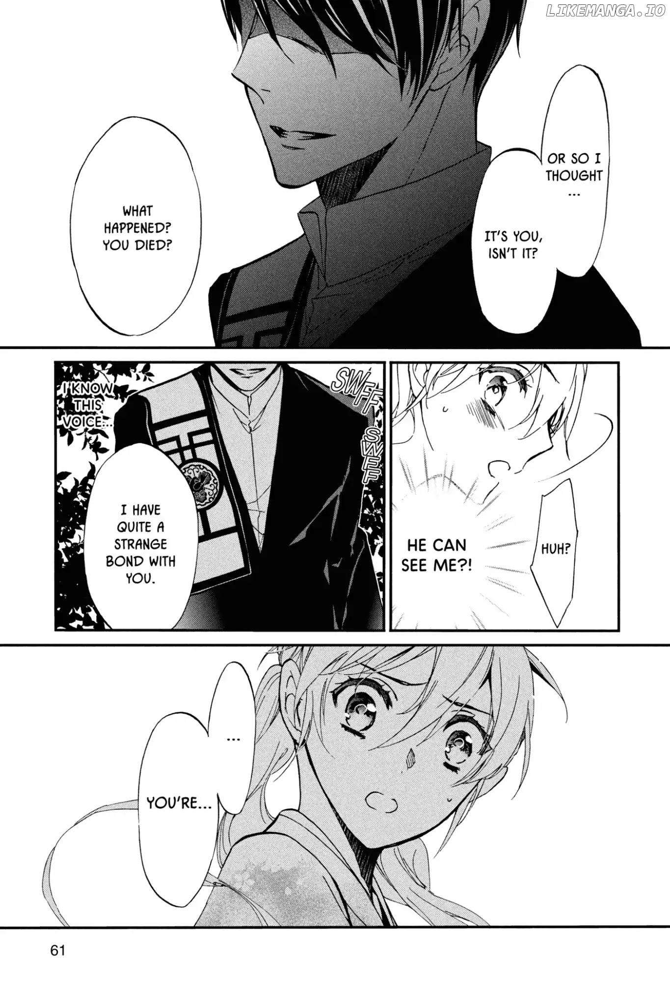 Momochi-san Chi no Ayakashi Ouji chapter 48 - page 23
