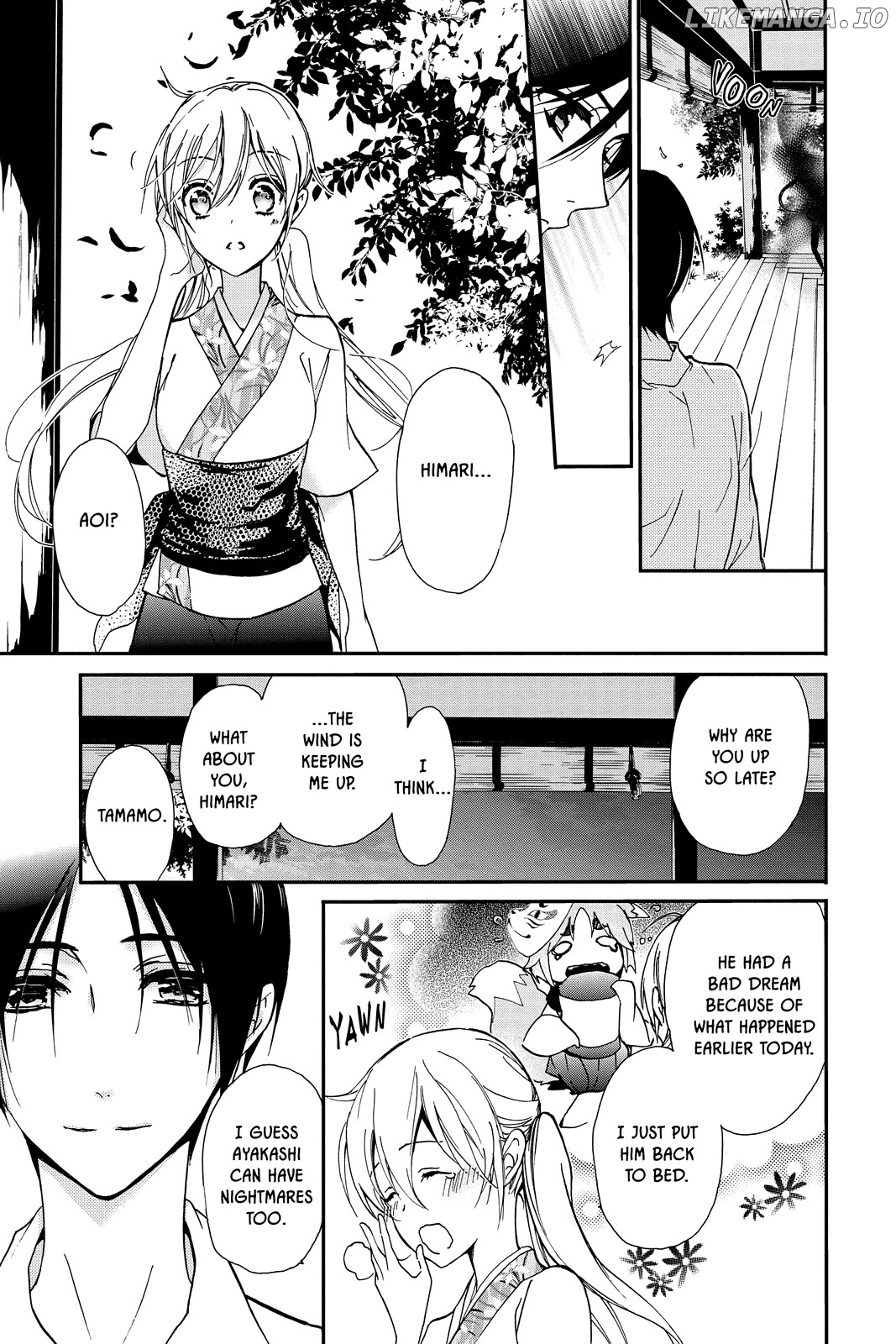 Momochi-san Chi no Ayakashi Ouji chapter 25 - page 13